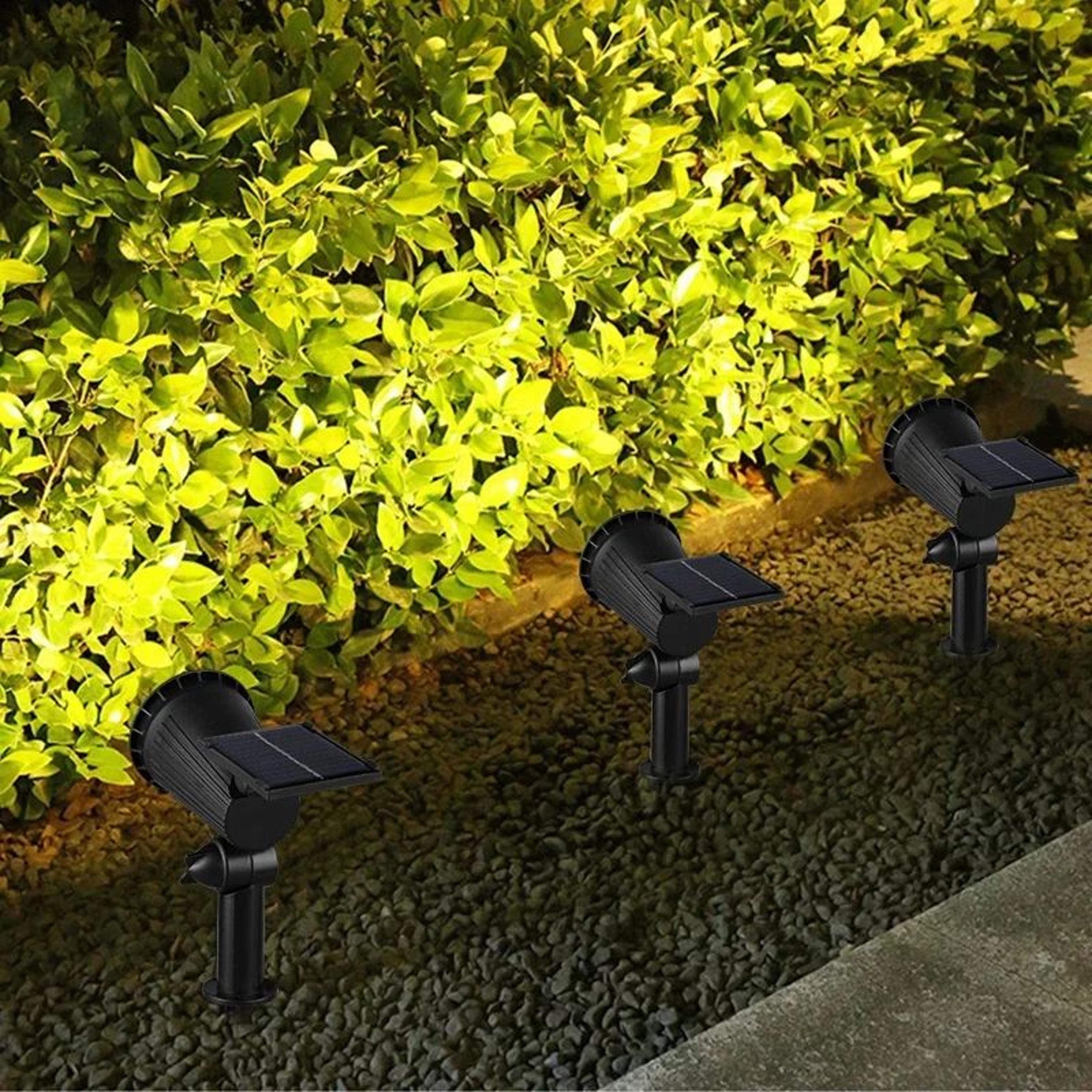 Adjustable 9 LED Solar Garden Spotlight 4