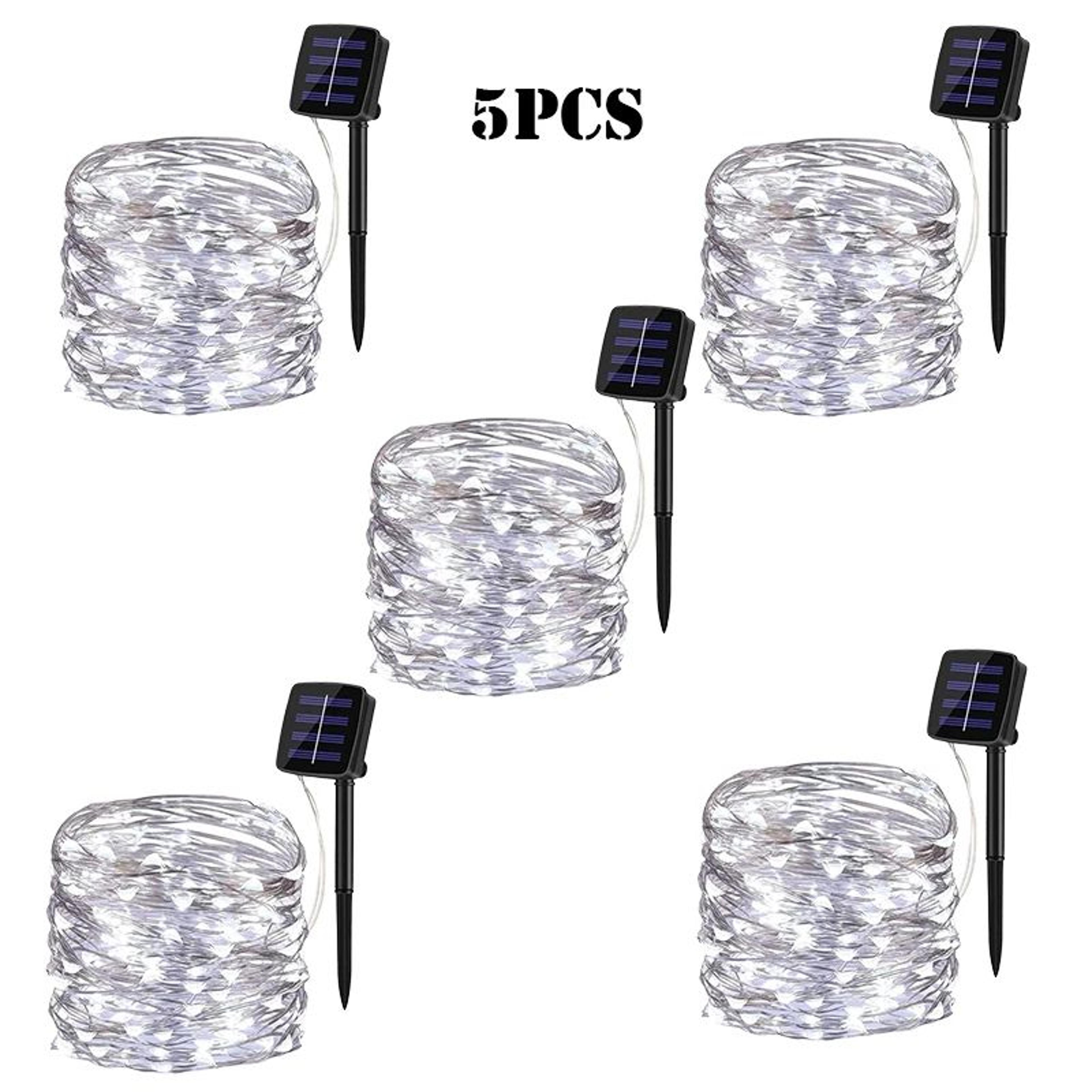 Solar Powered Waterproof Fairy String Lights 16