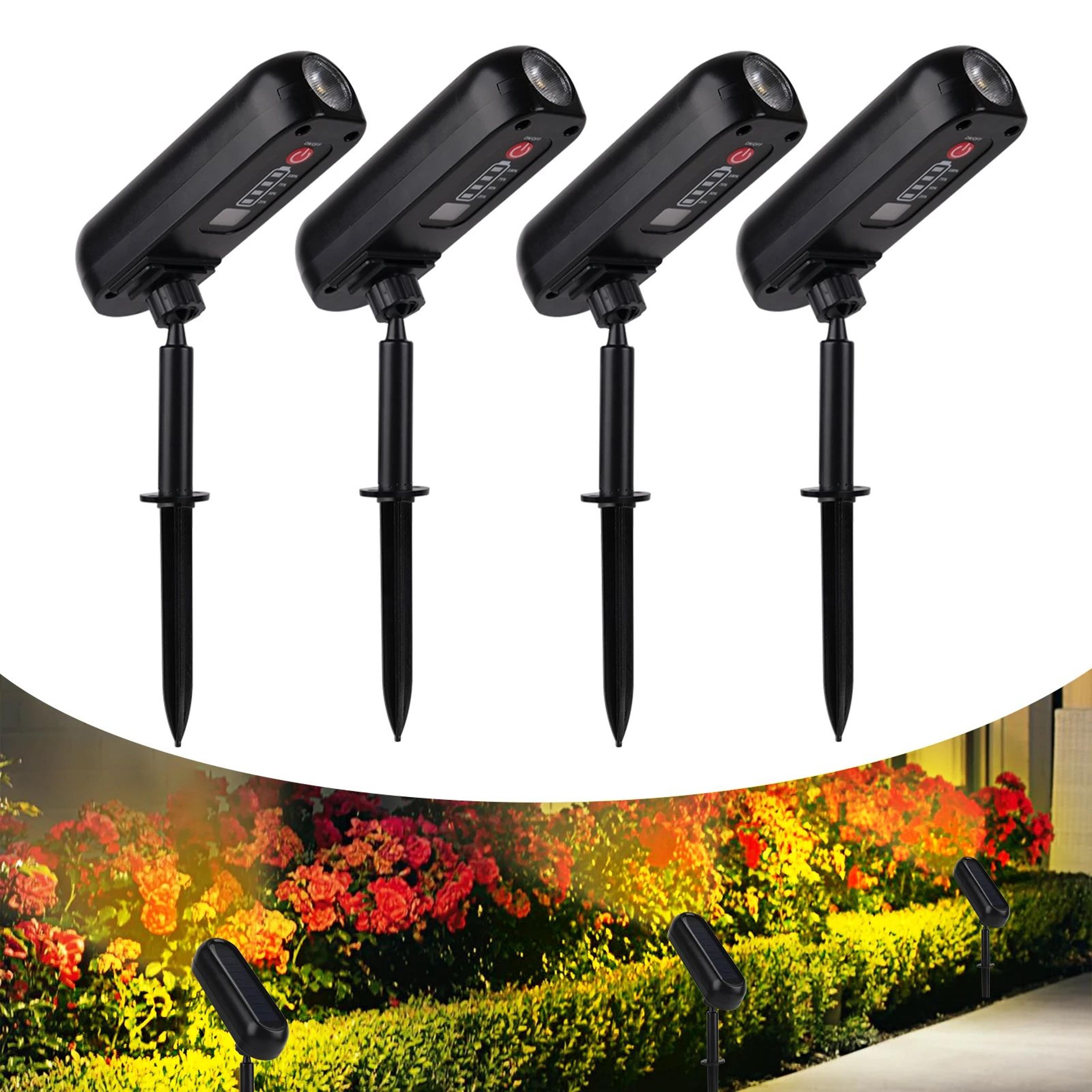 Solar Green Landscape Uplights 10