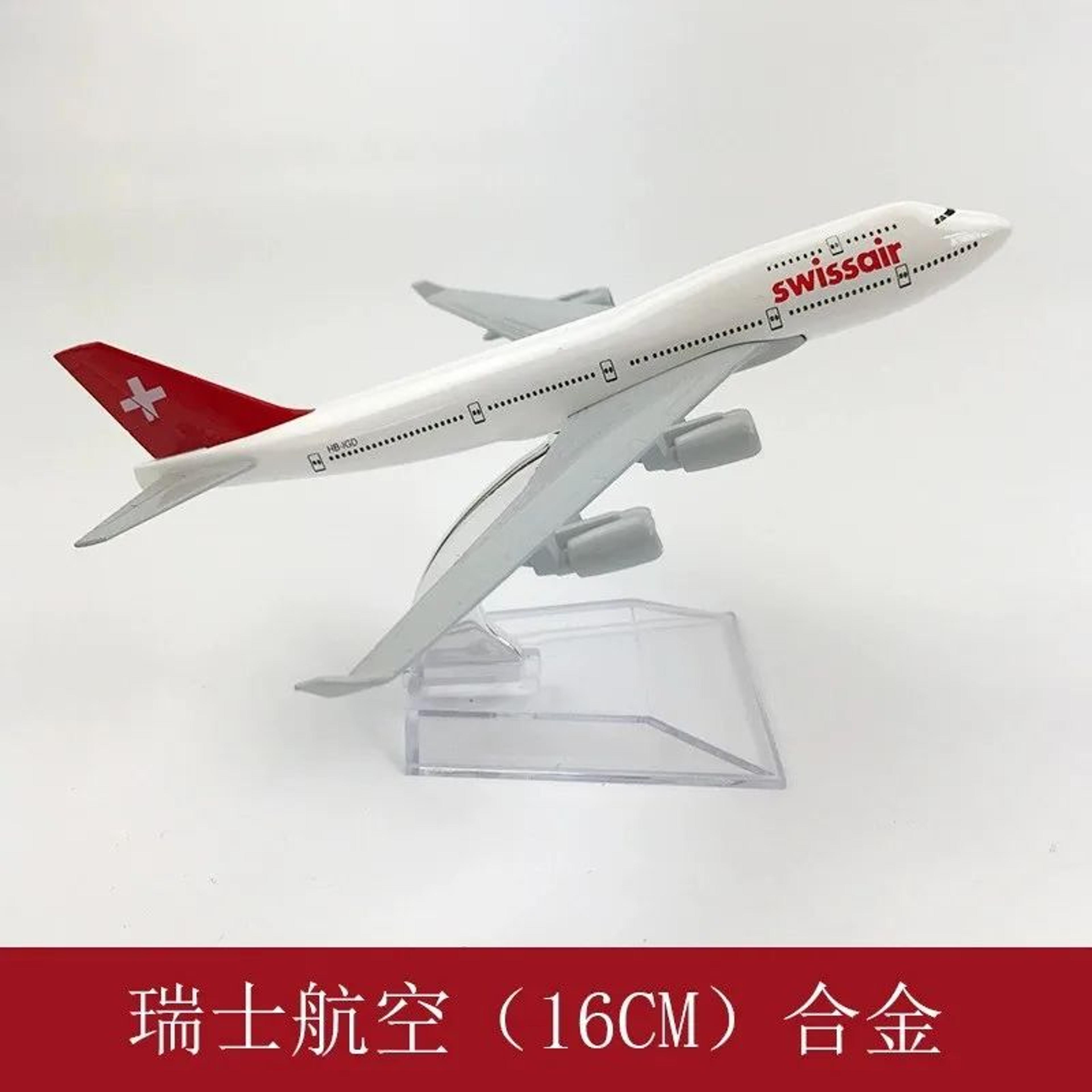 Boeing Diecast Airplane Display Model 10