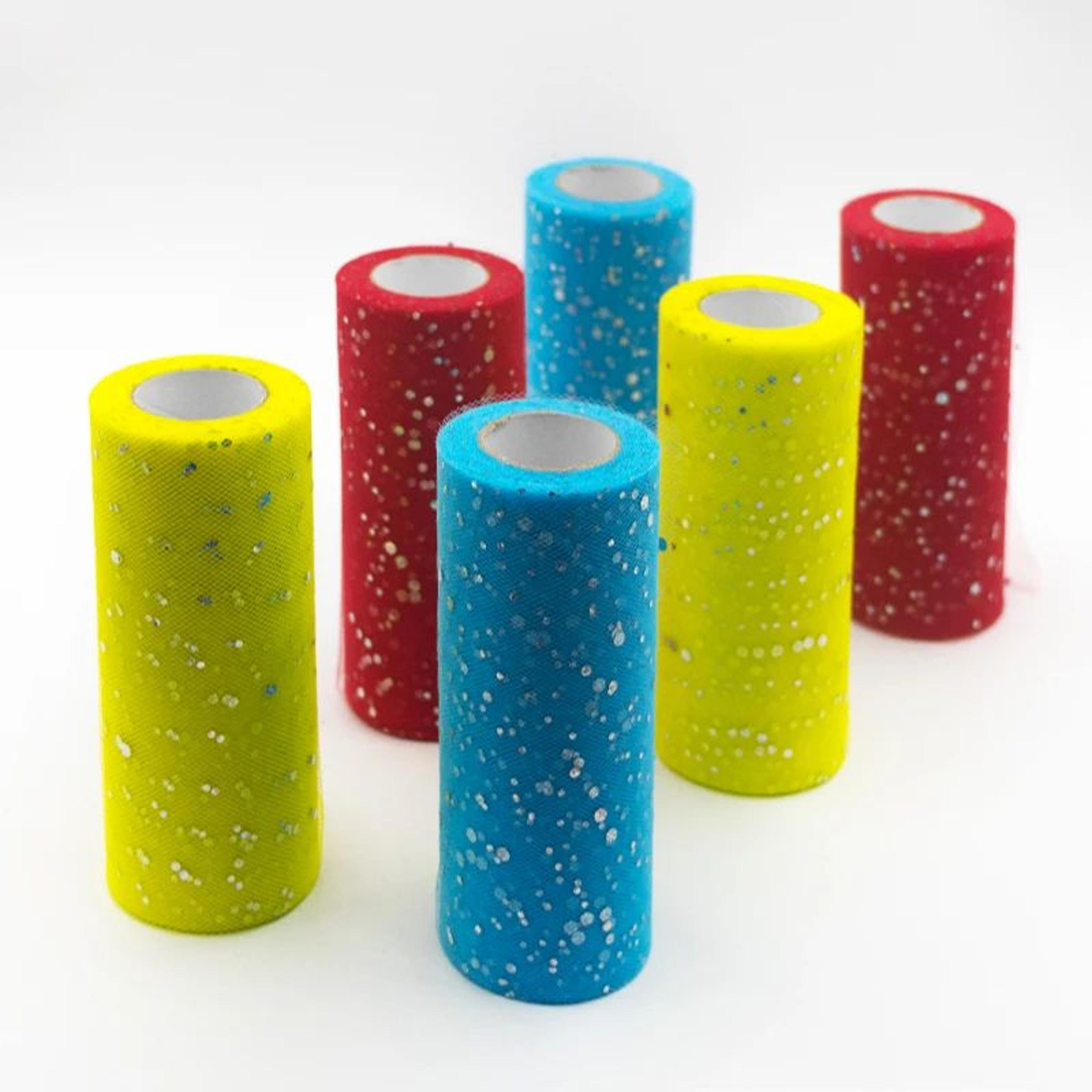 Glitter Sequin Tulle Fabric Roll 5
