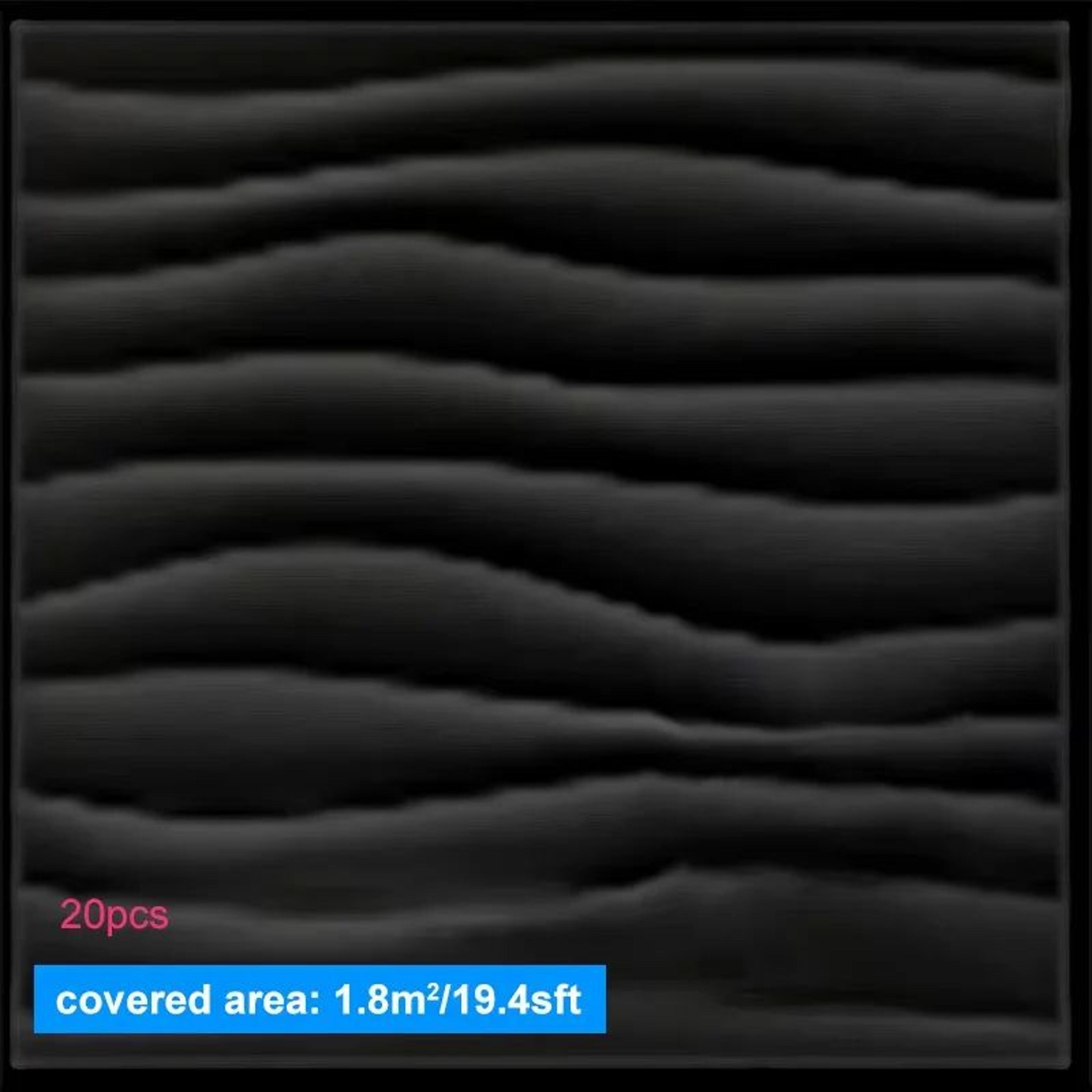 3D Decorative Wall Panel Tiles 20 Piece Set 20