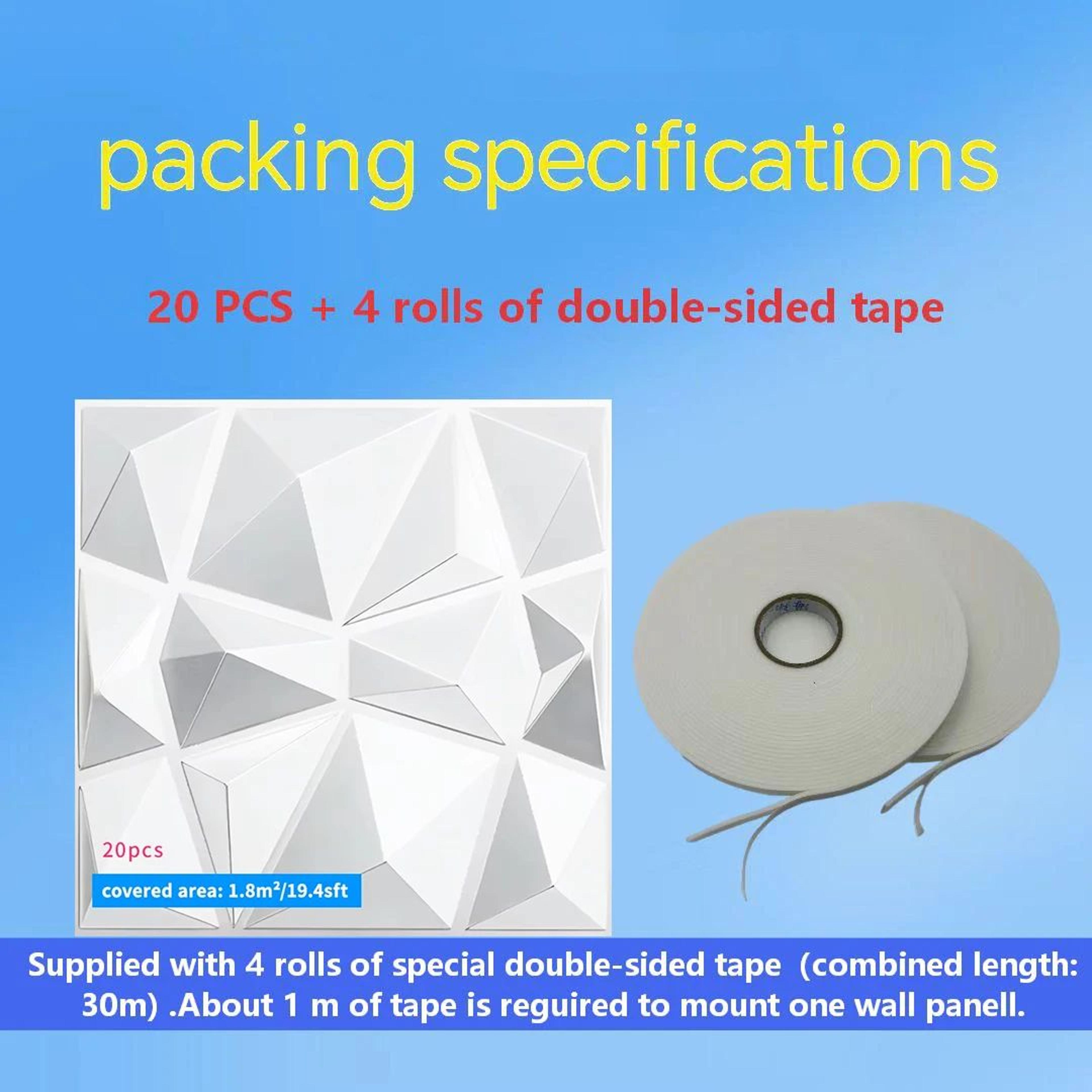 3D Decorative Wall Panel Tiles 20 Piece Set 10