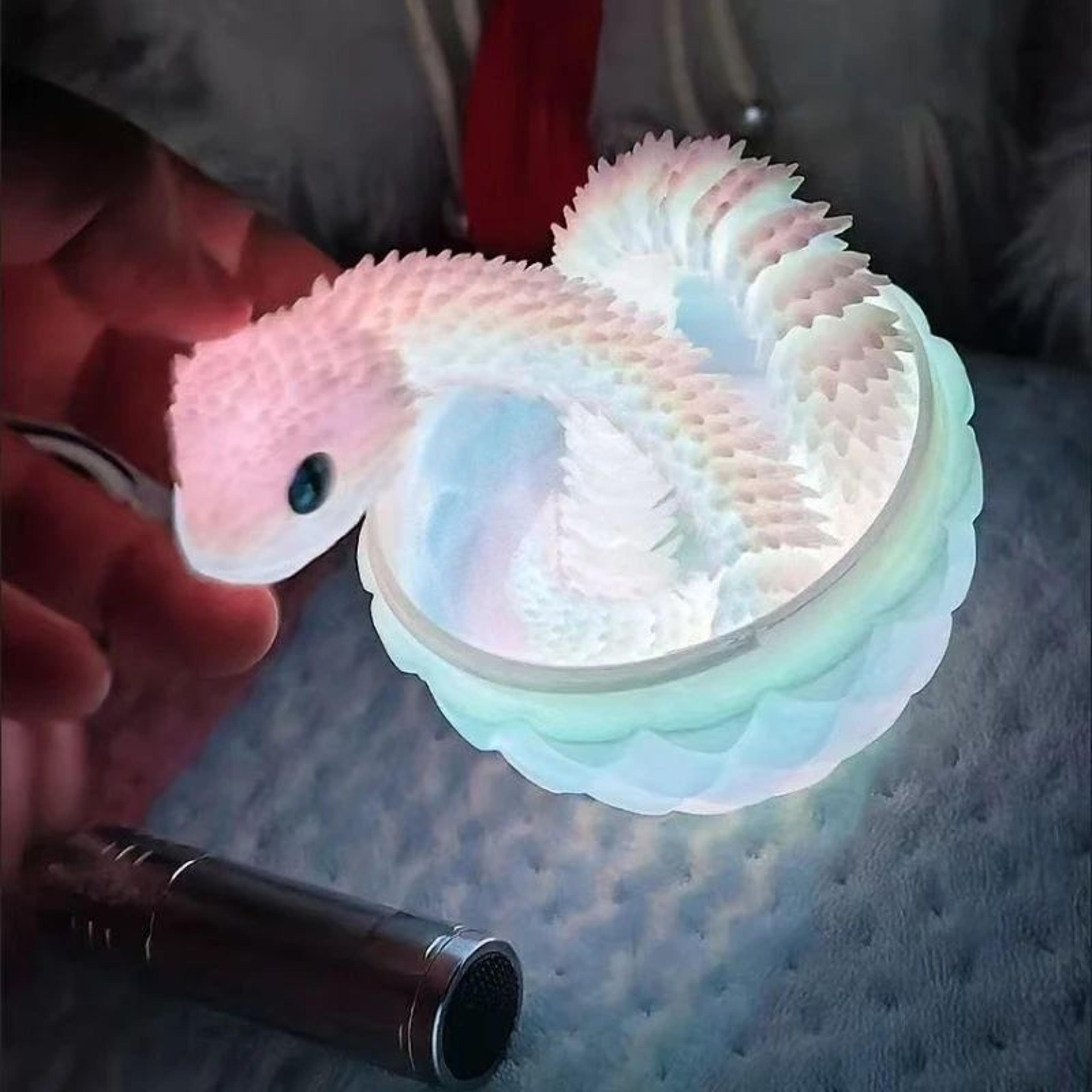 Luminous 3D Articulated Snake Figure 2