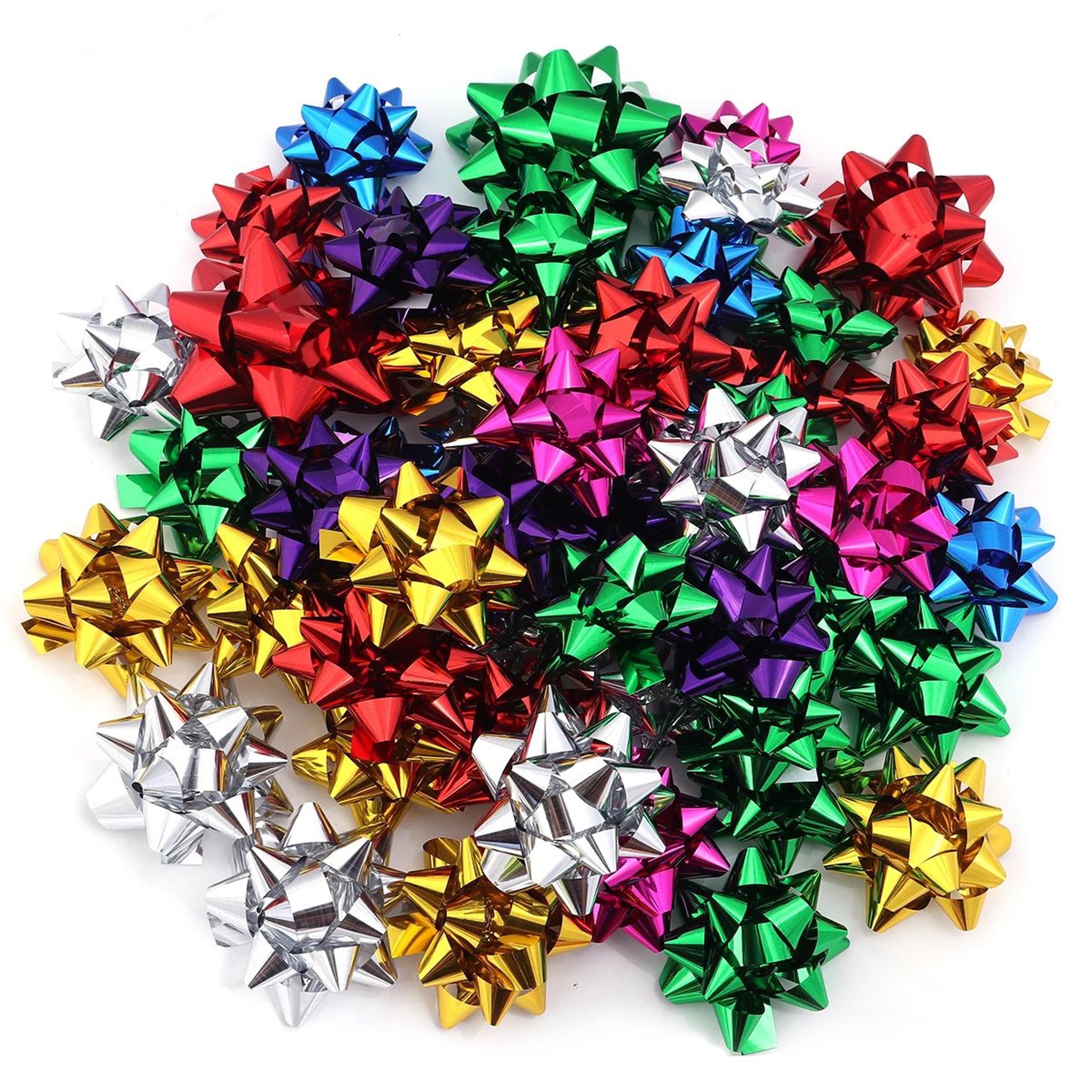 Colorful Mini Star Gift Wrapping Bows 3
