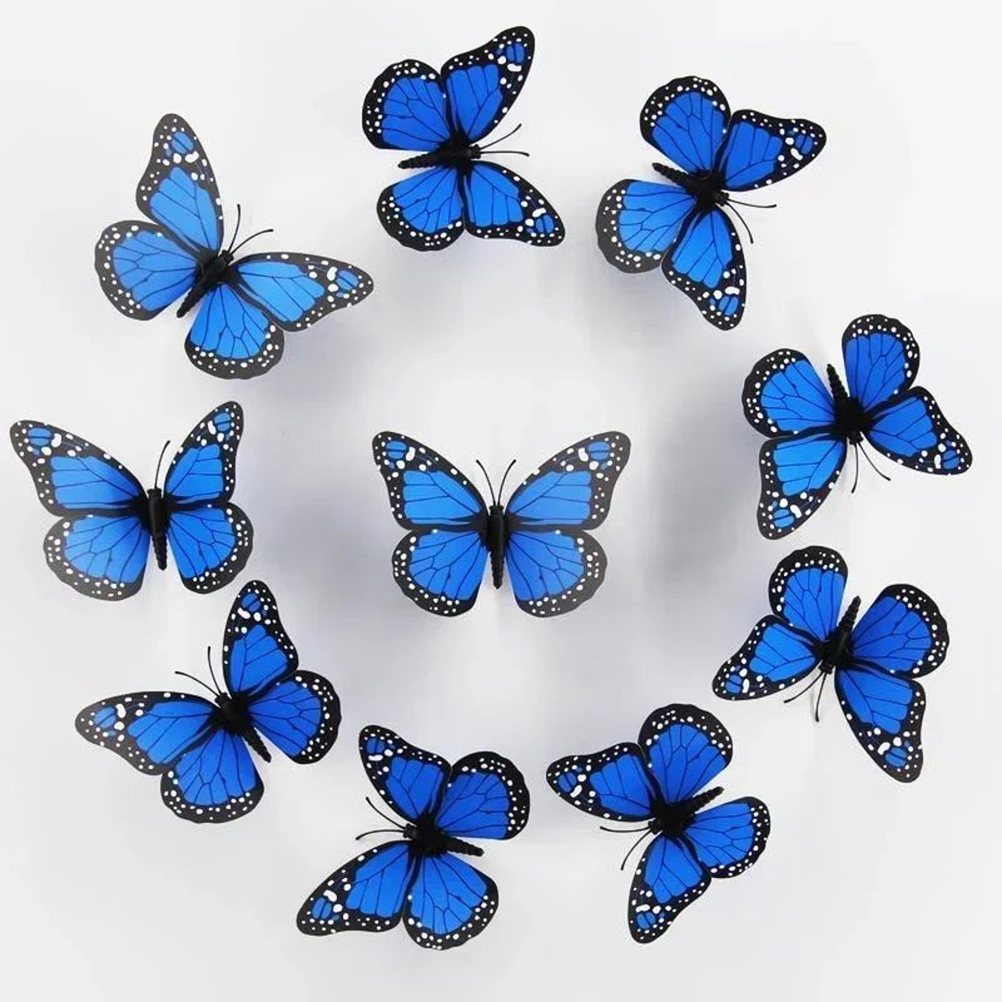 3D Monarch Butterfly Decoration Set 12