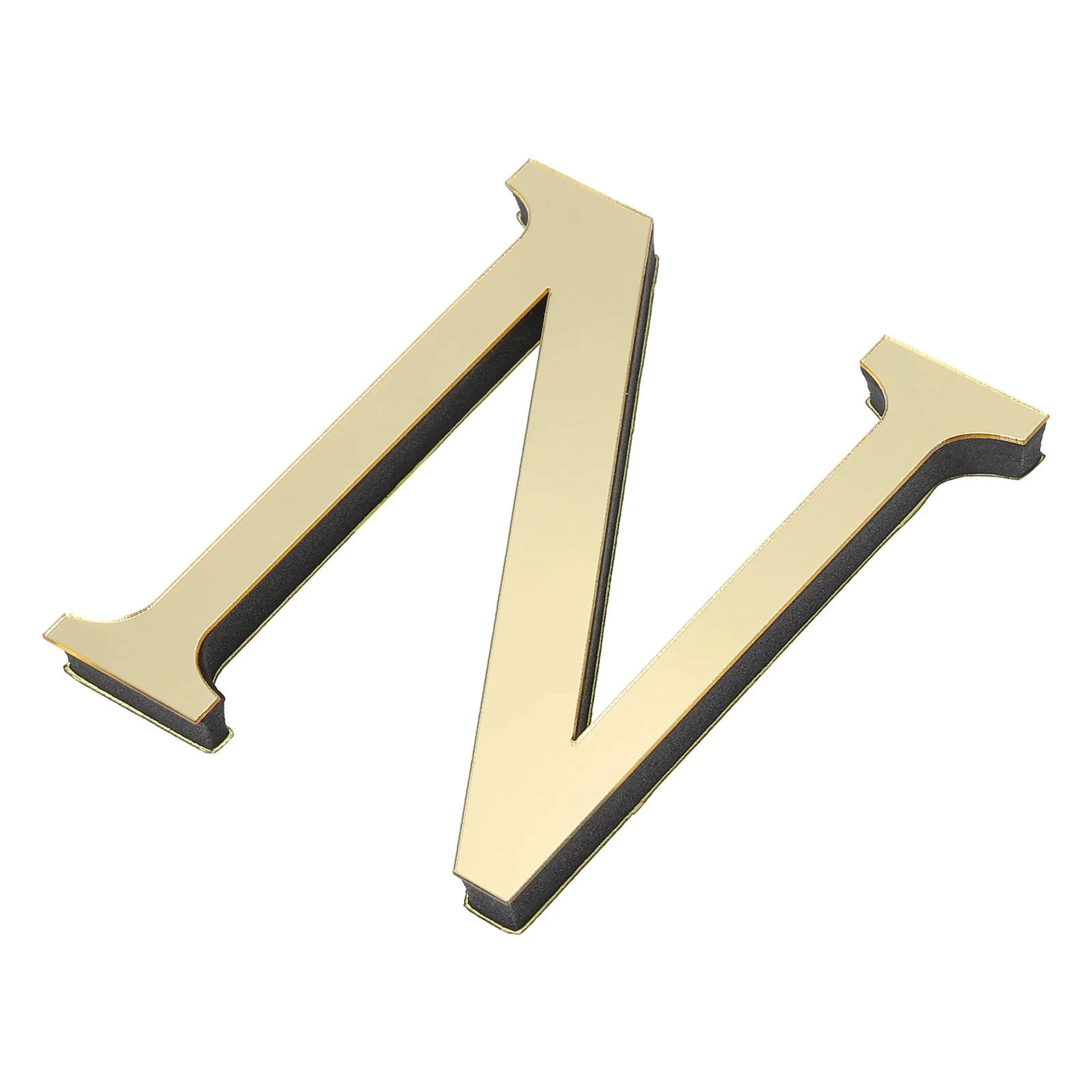 3D Mirror Acrylic Alphabet Wall Stickers 17