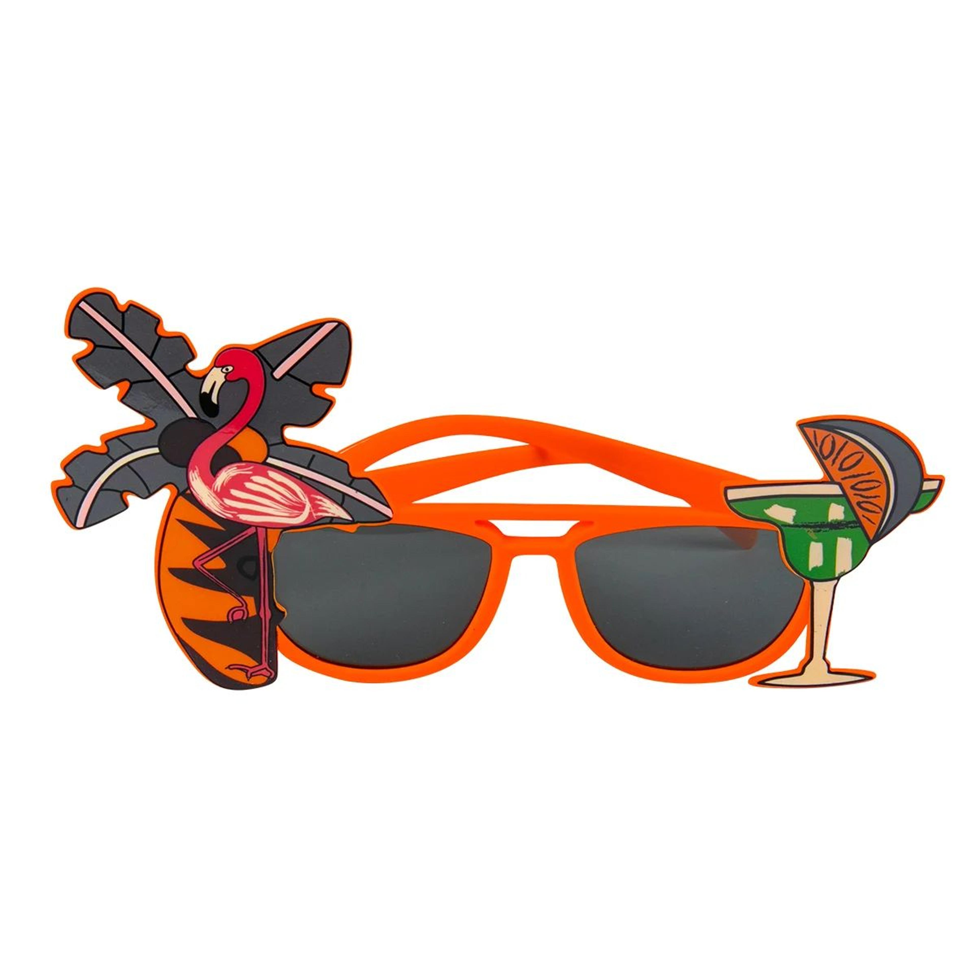 Hawaiian Tropical Party Novelty Glasses 7