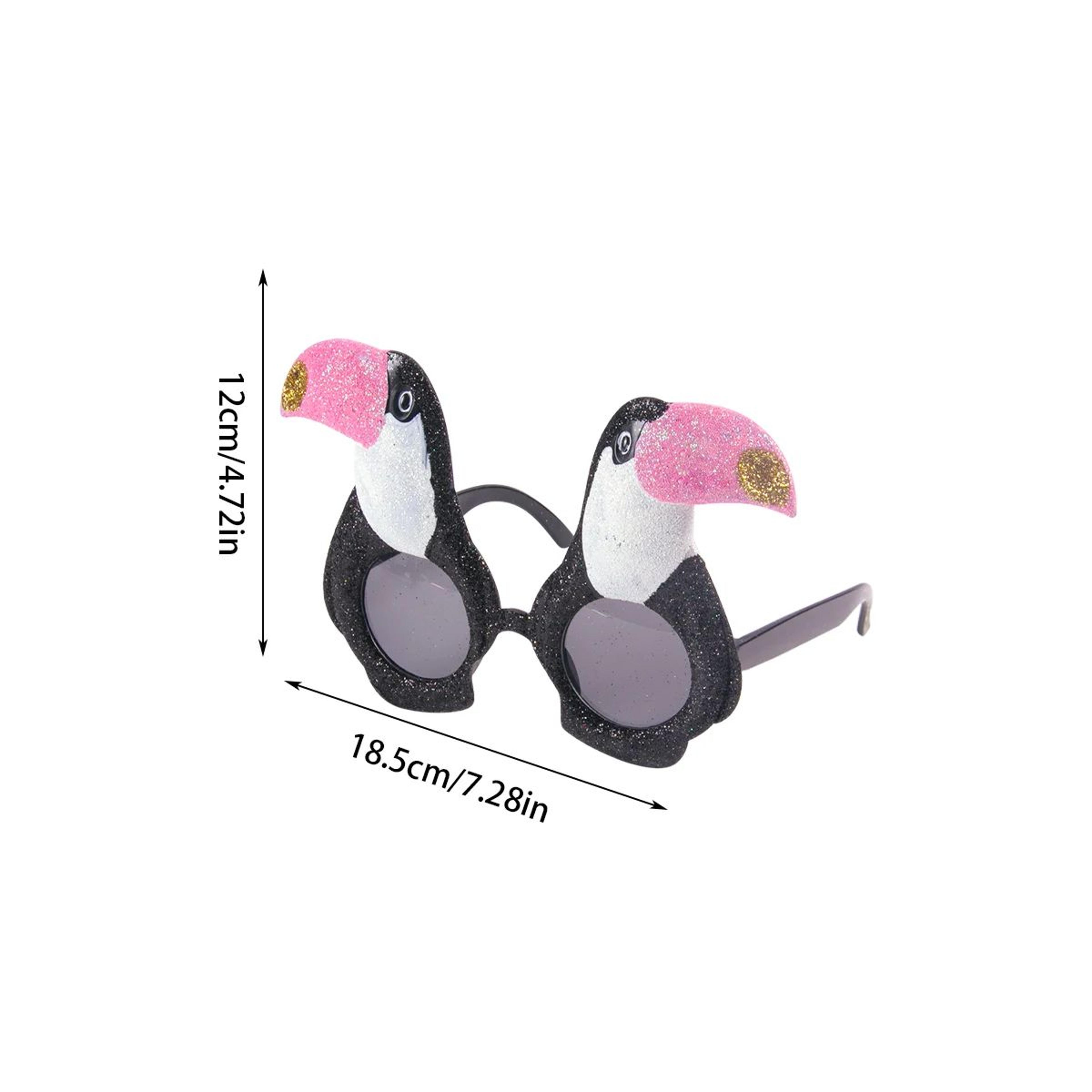 Hawaiian Tropical Party Novelty Glasses 18