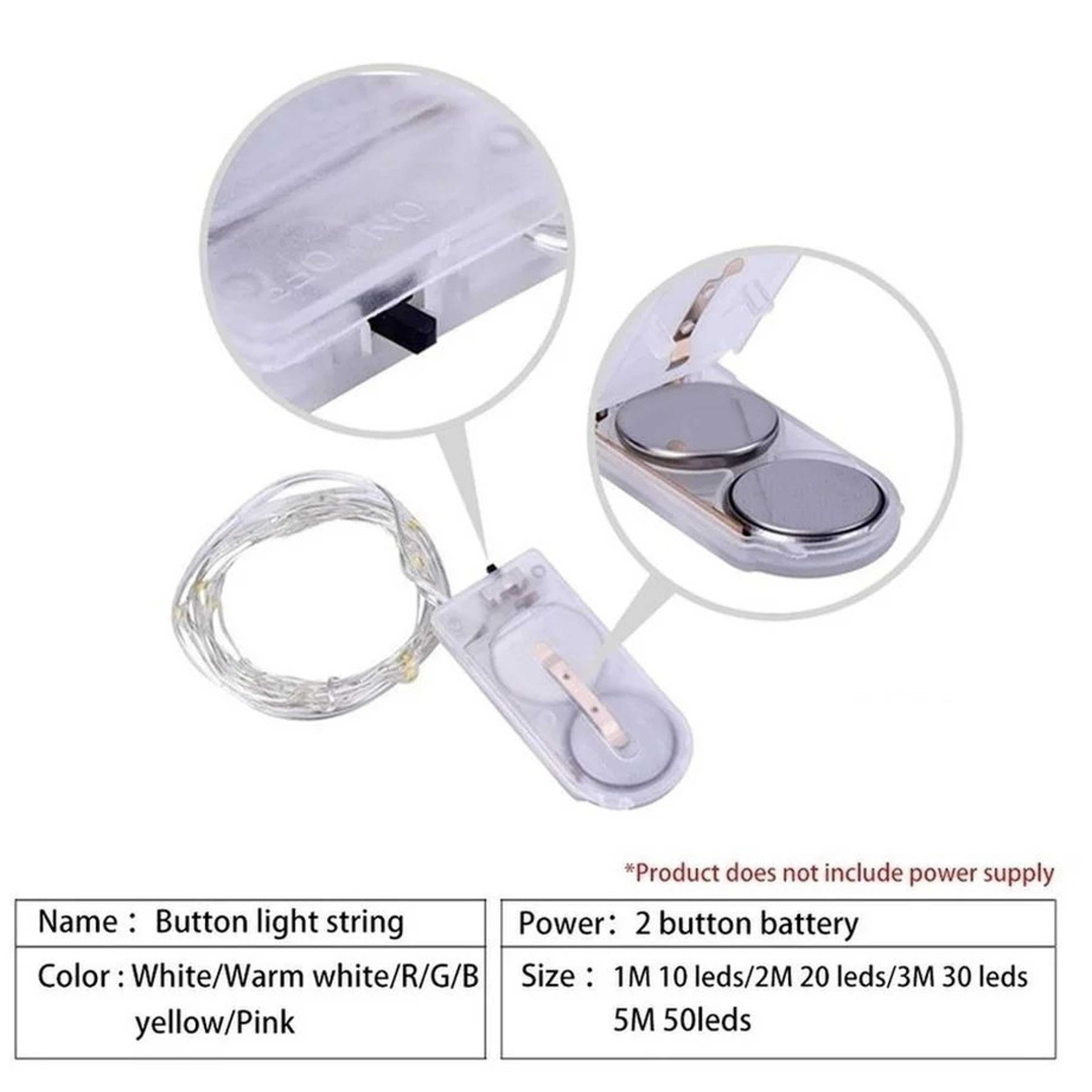 Copper Wire LED Fairy String Lights Set 5