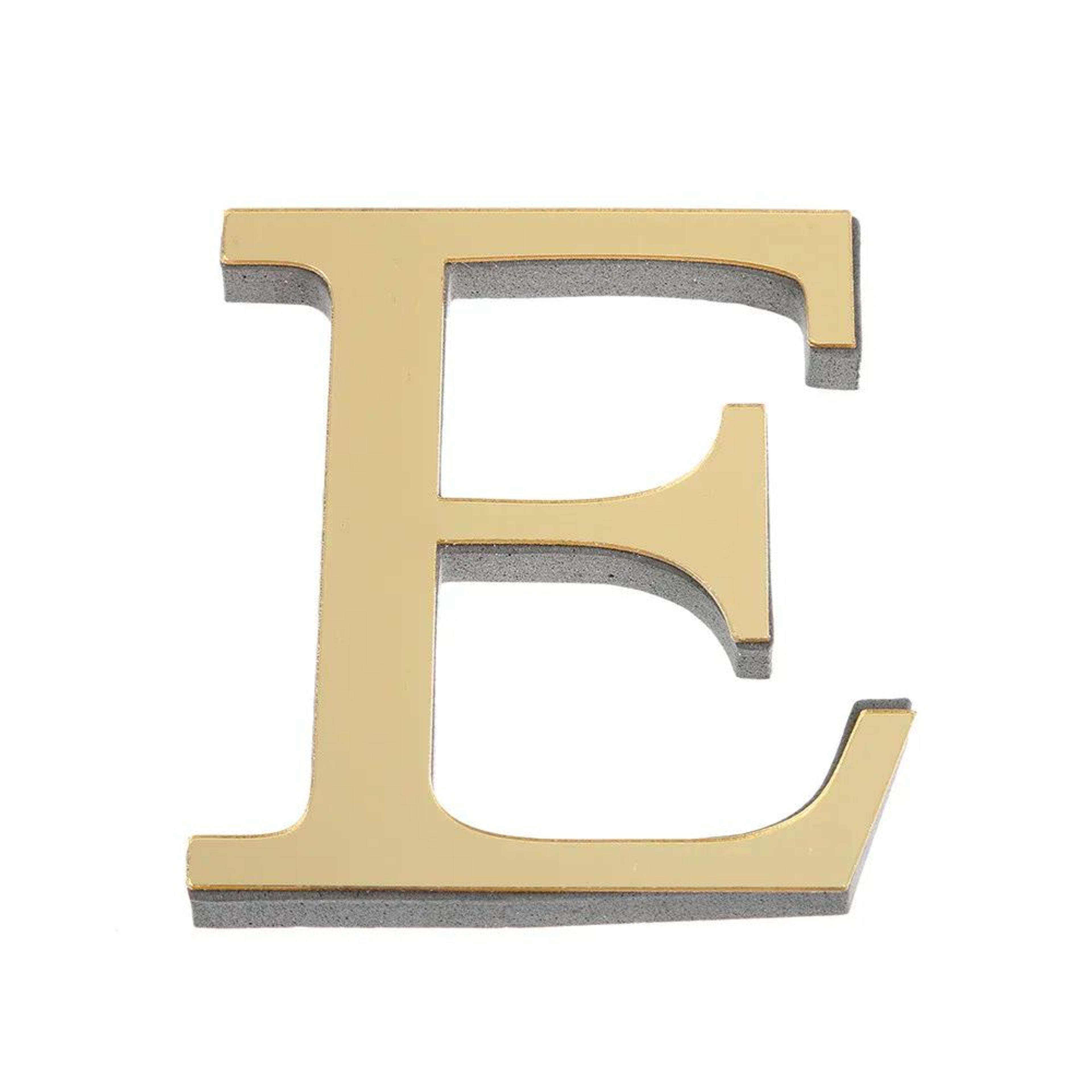 3D Mirror Alphabet Letter Wall Stickers 5