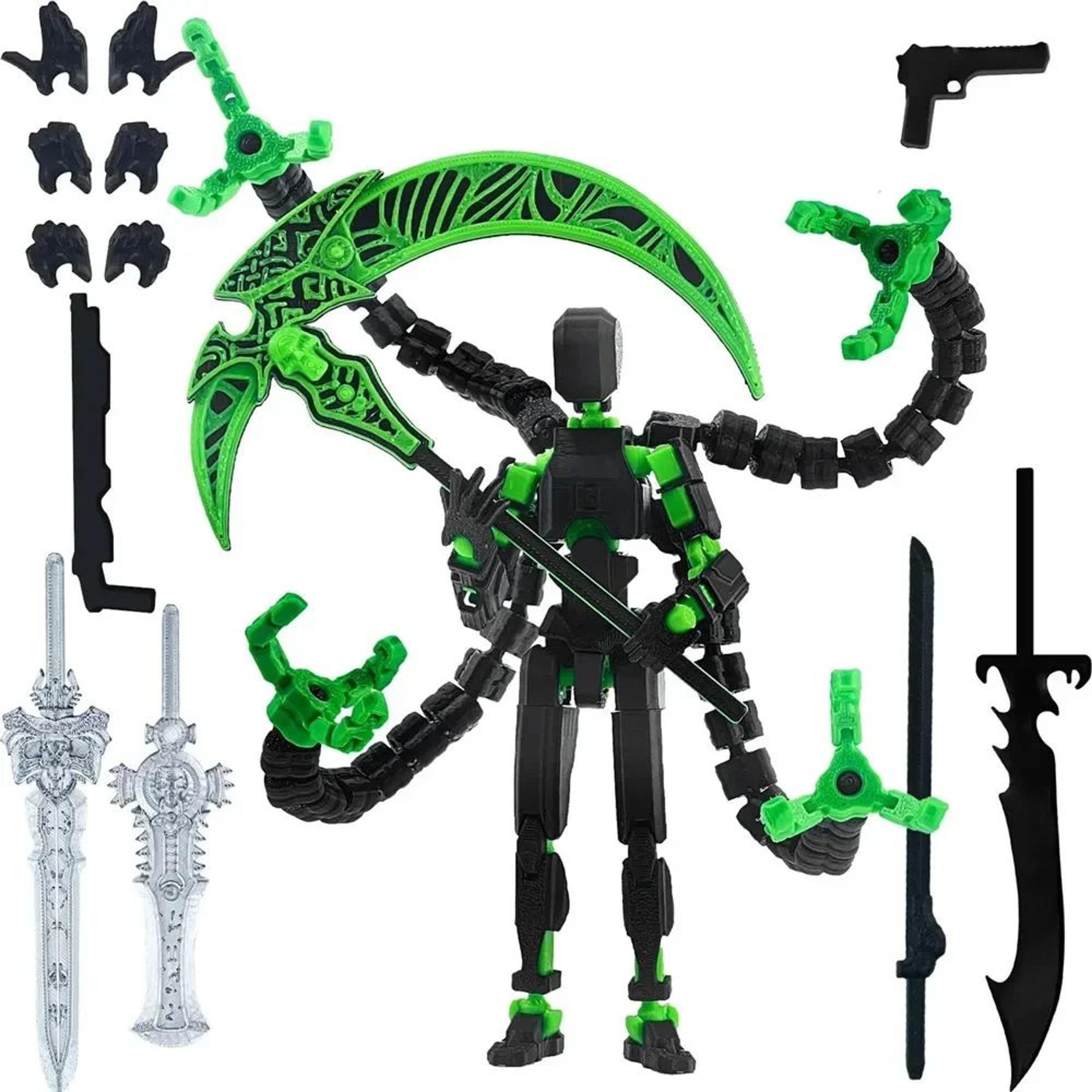 T13 Multi Jointed Robot Action Figure 6