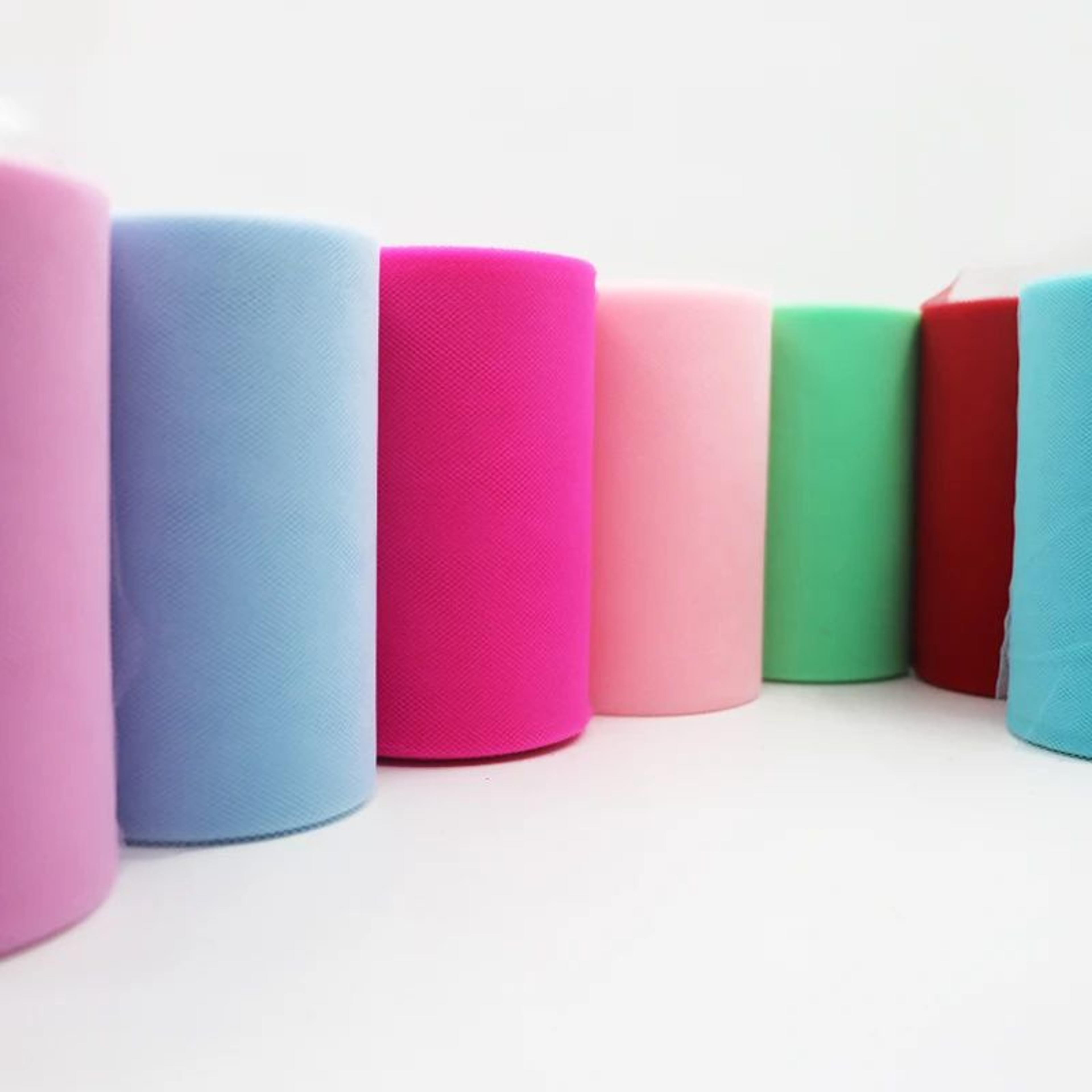 100 Yard Sheer Organza Tulle Fabric Roll 2