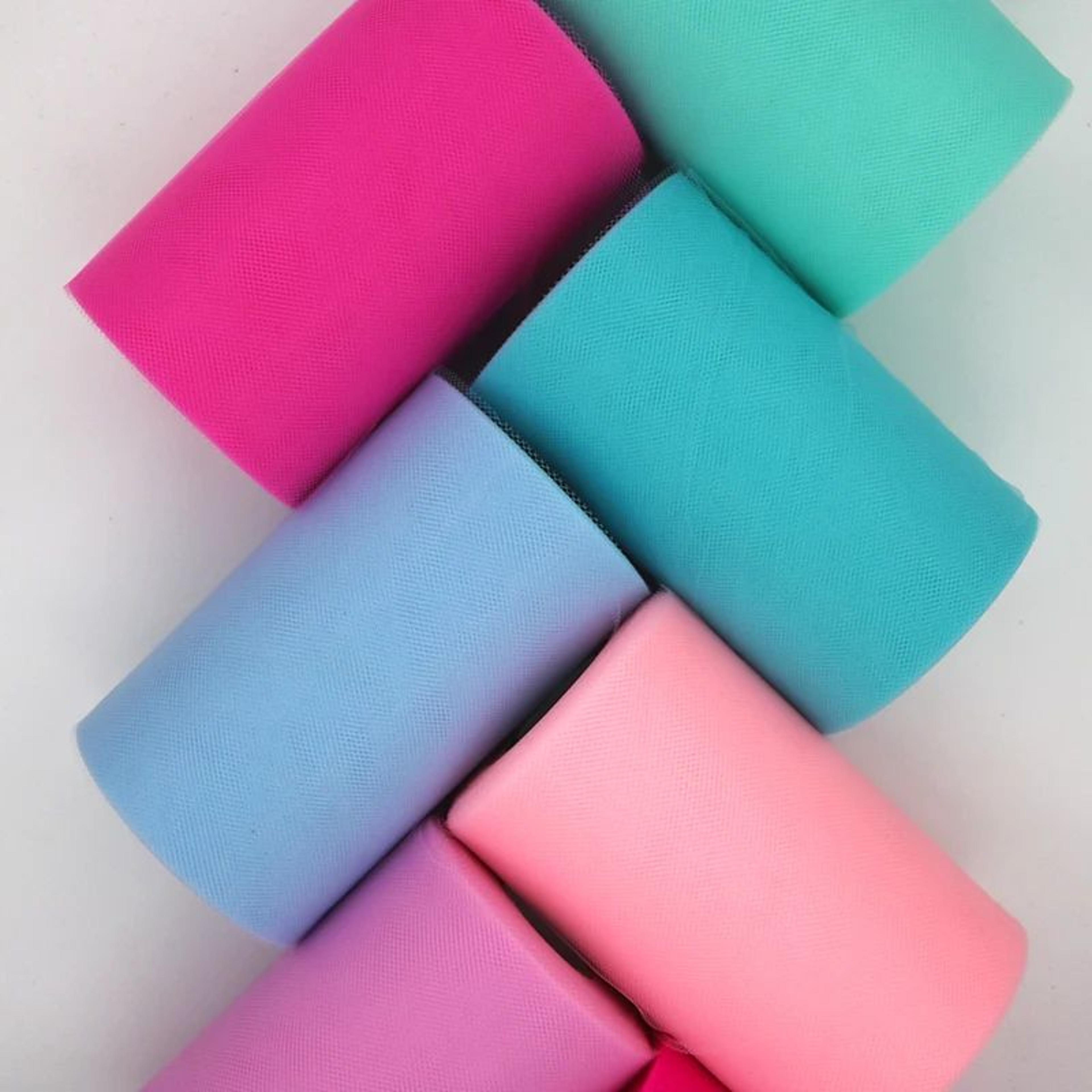100 Yard Sheer Organza Tulle Fabric Roll 4