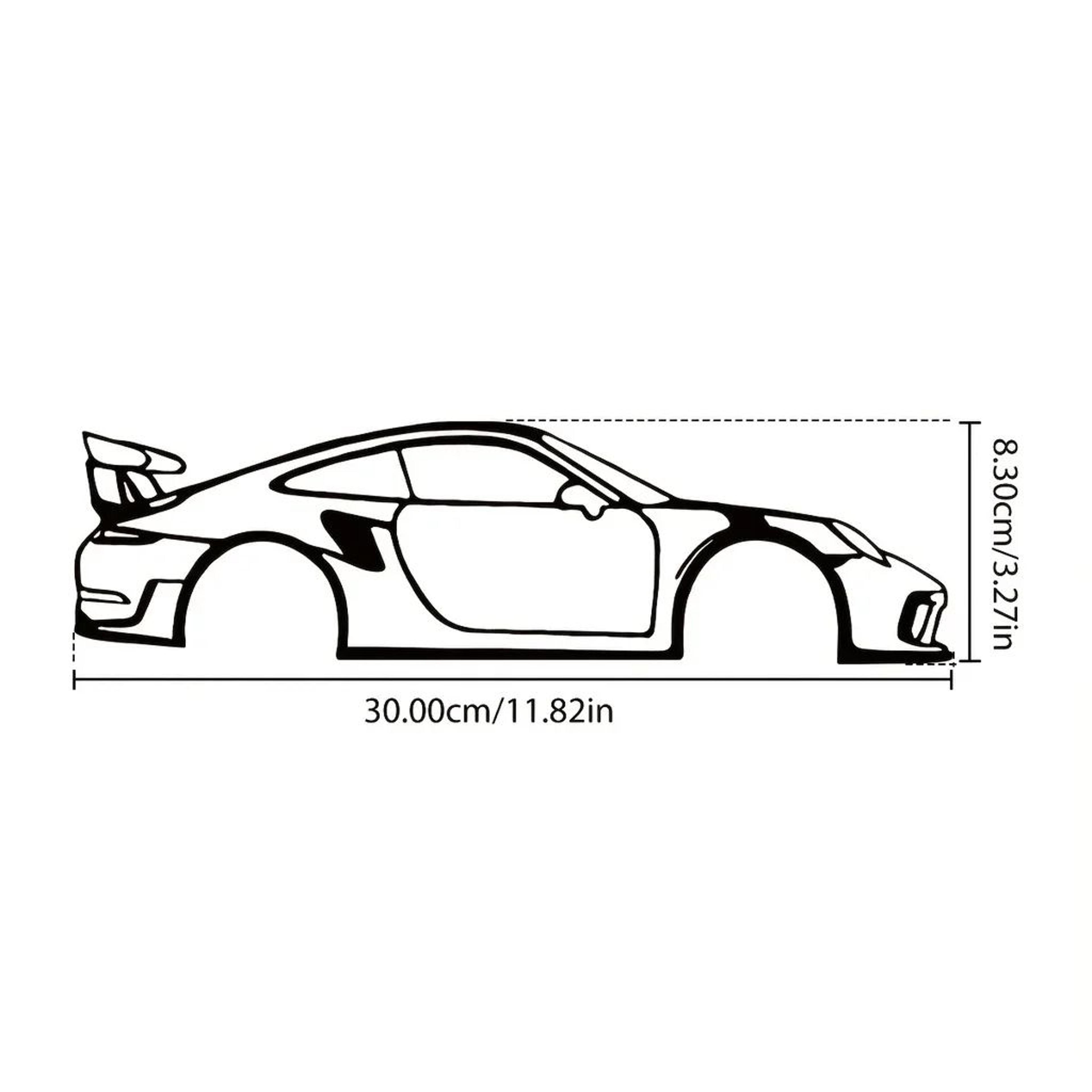Metal Racing Car Wall Art Decor 6