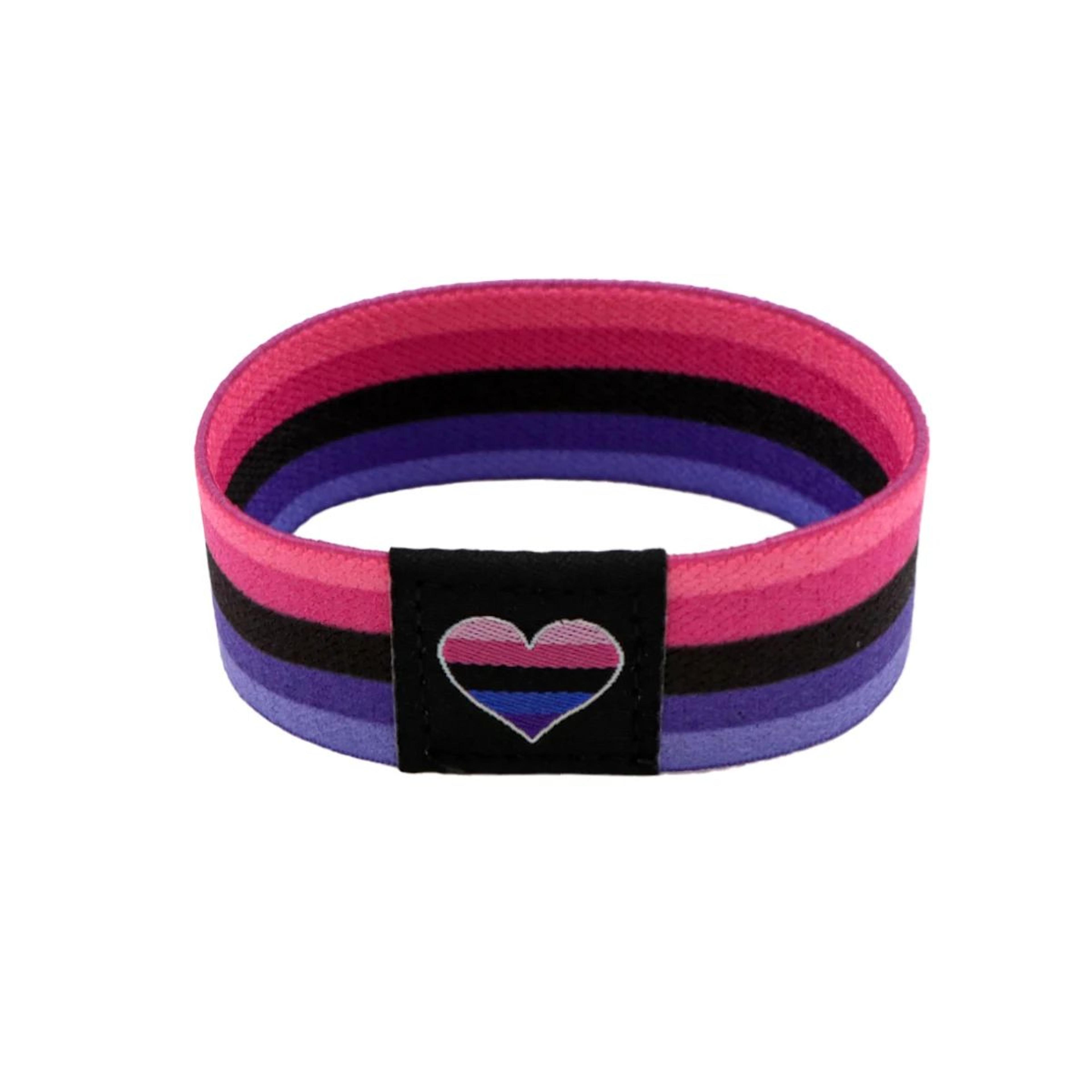 Rainbow Pride Elastic Wristband Bracelet 16