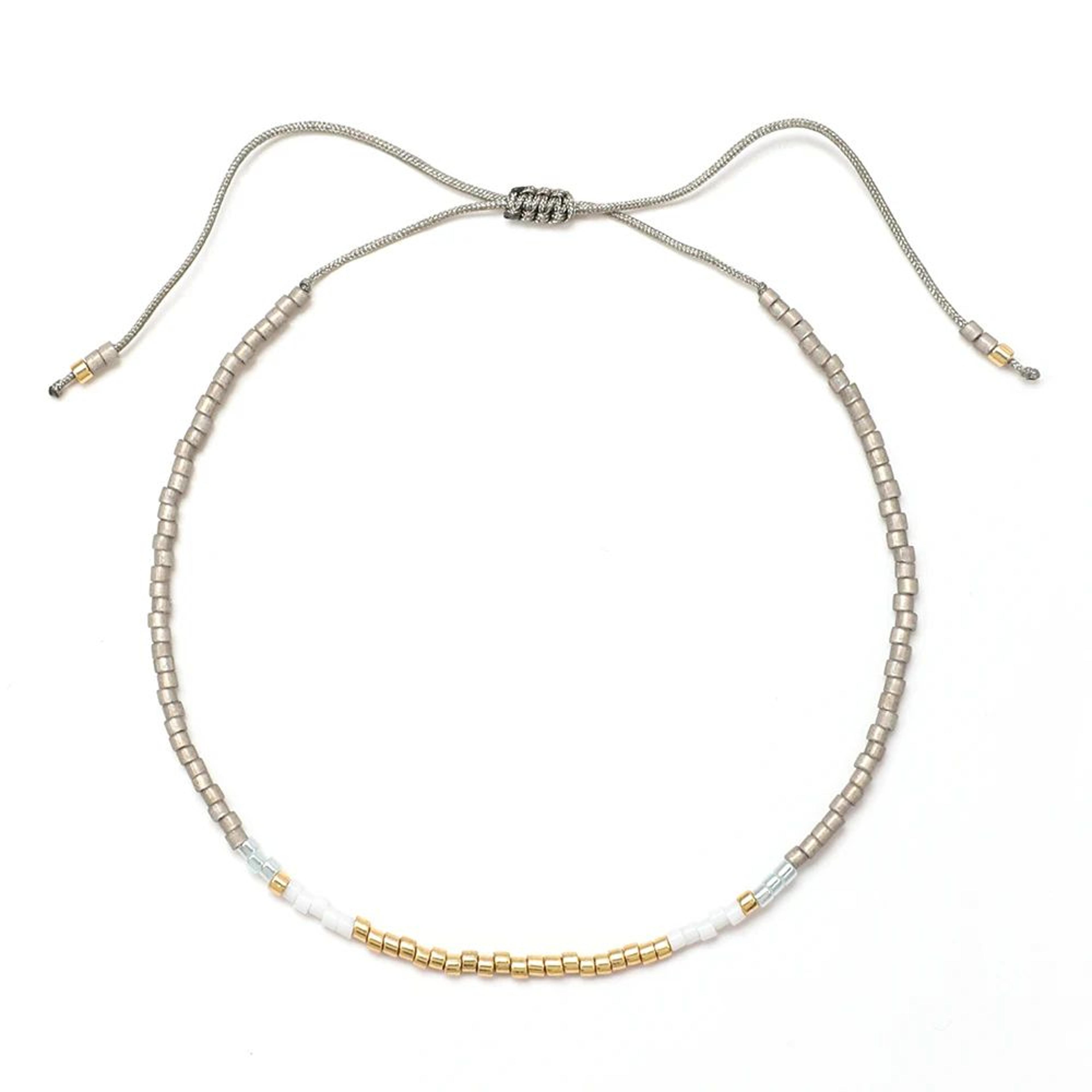 Boho Miyuki Beaded Thin Bracelet 18