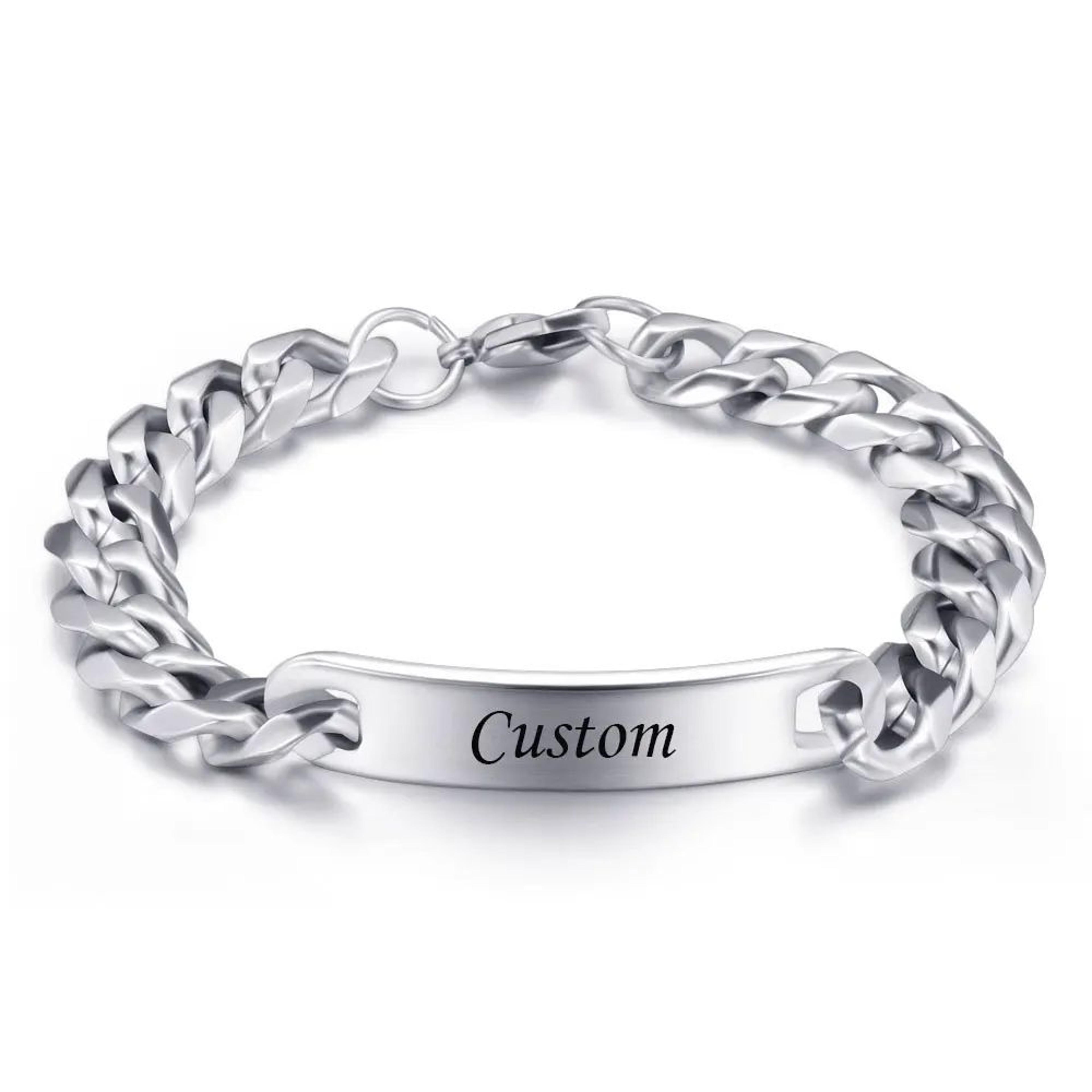 Titanium Steel Watch Chain Bracelet 9