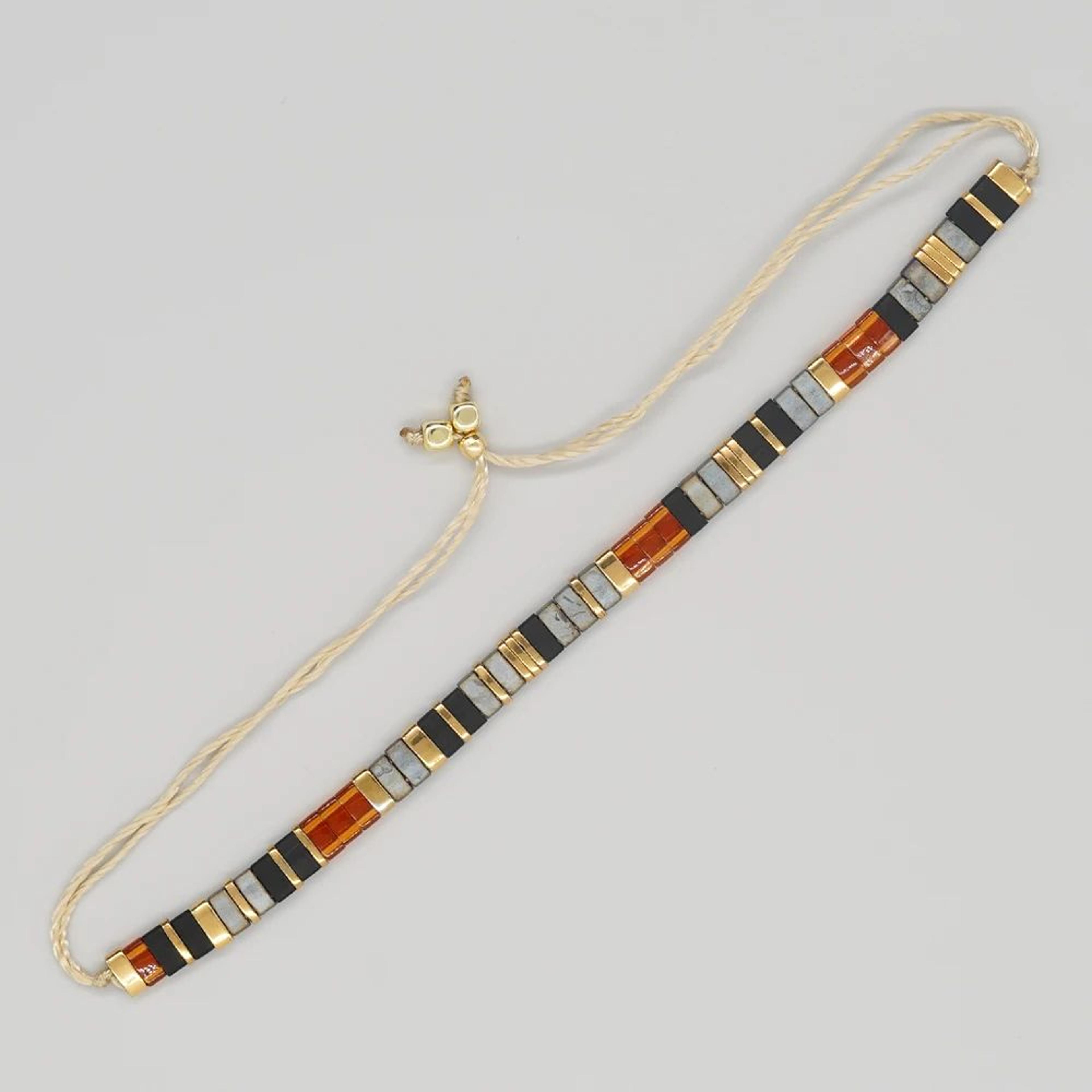Boho Colorful Tila Beaded Bracelet 11