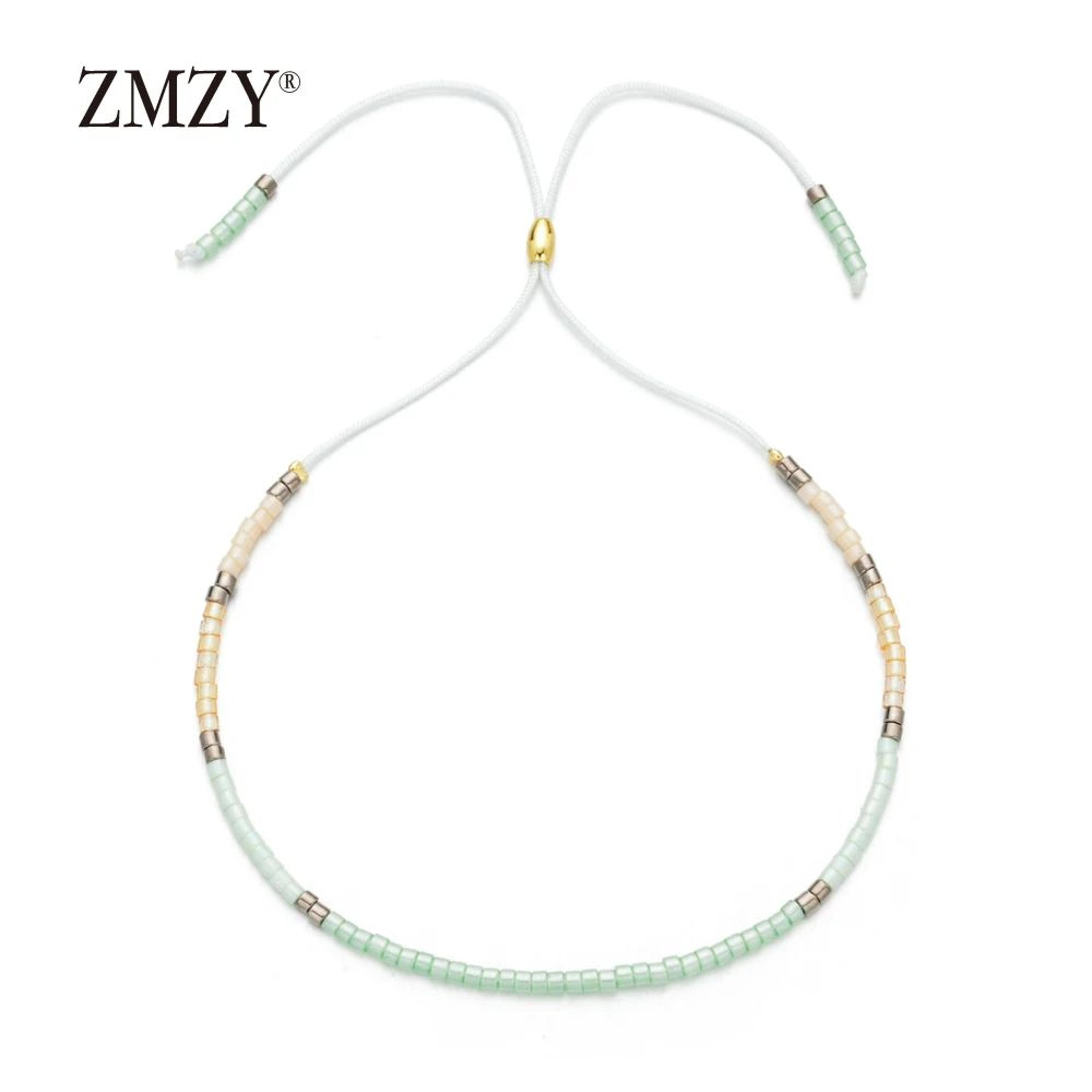 Dainty Multicolor Miyuki Beaded Bracelet 9