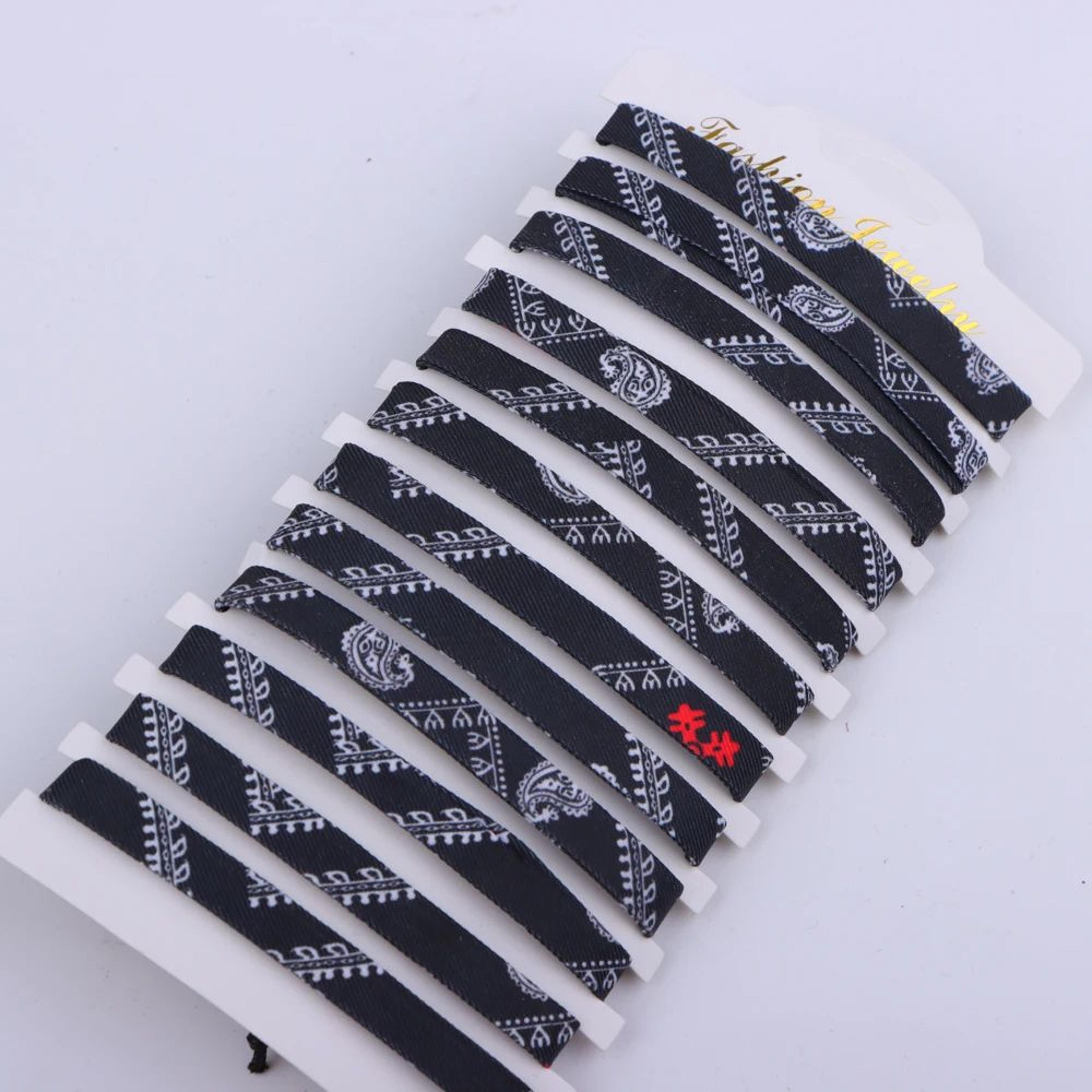 Multicolor Boho Woven Bracelet Set 14