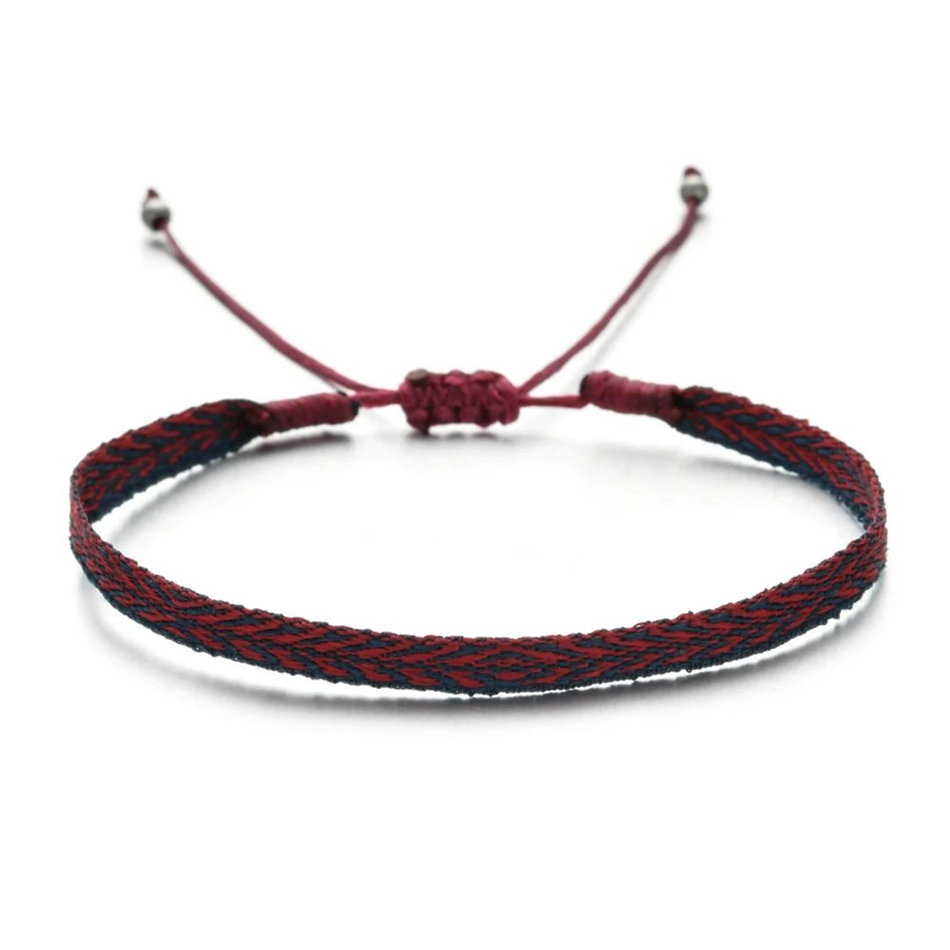 Colorful Boho Woven Friendship Bracelet 24