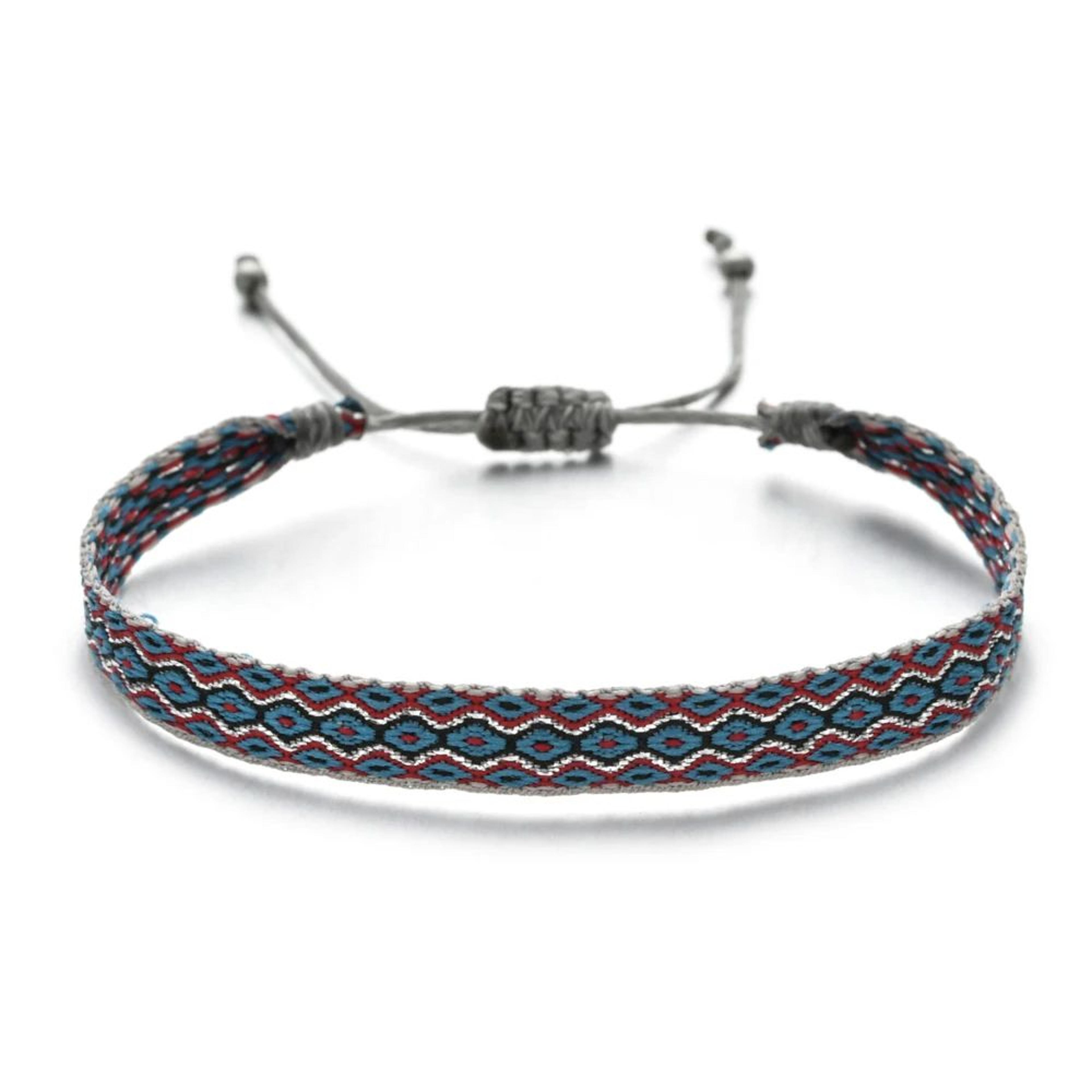 Colorful Boho Woven Friendship Bracelet 12