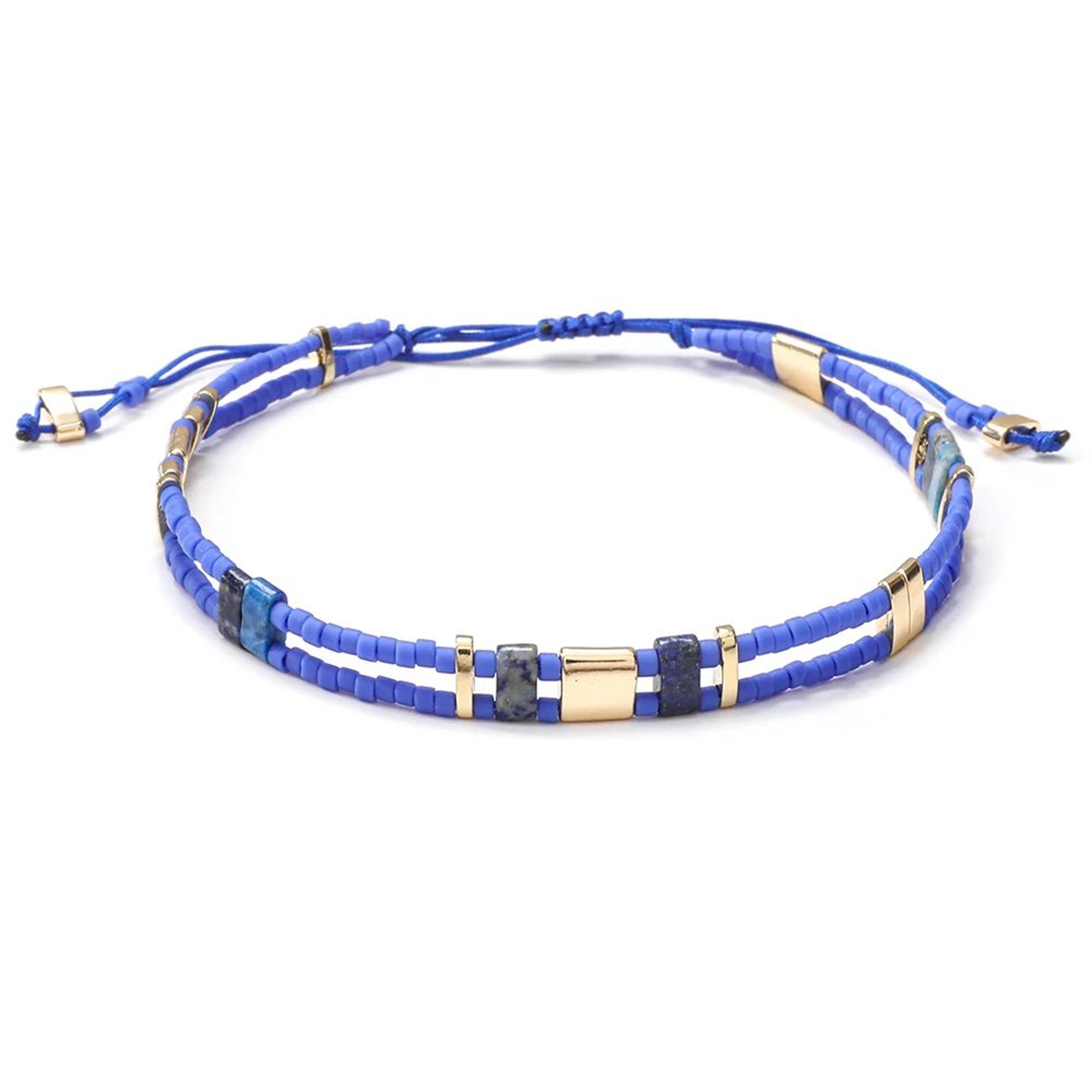 Colorful Double Layer Miyuki Tila Bracelet 6