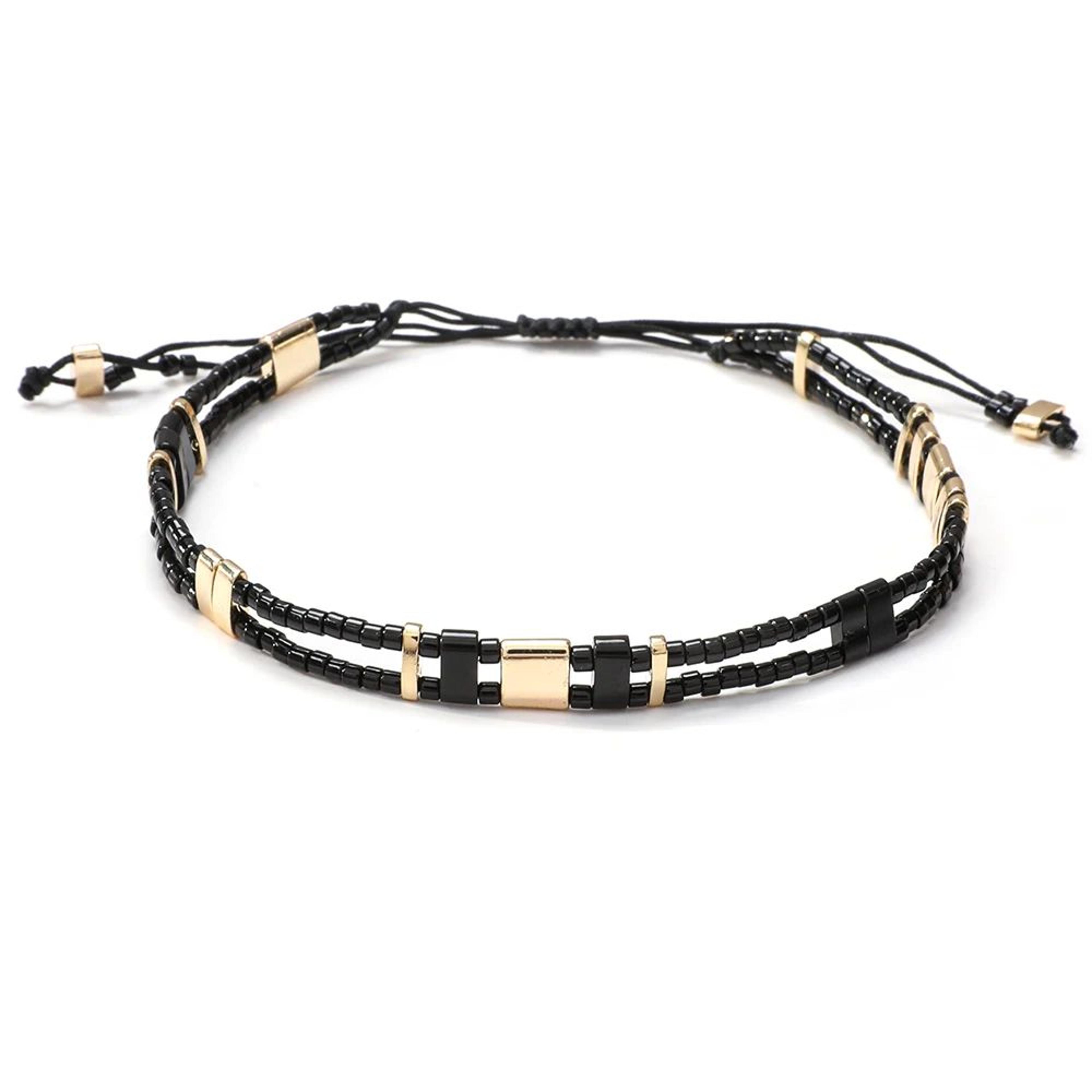 Colorful Double Layer Miyuki Tila Bracelet 7