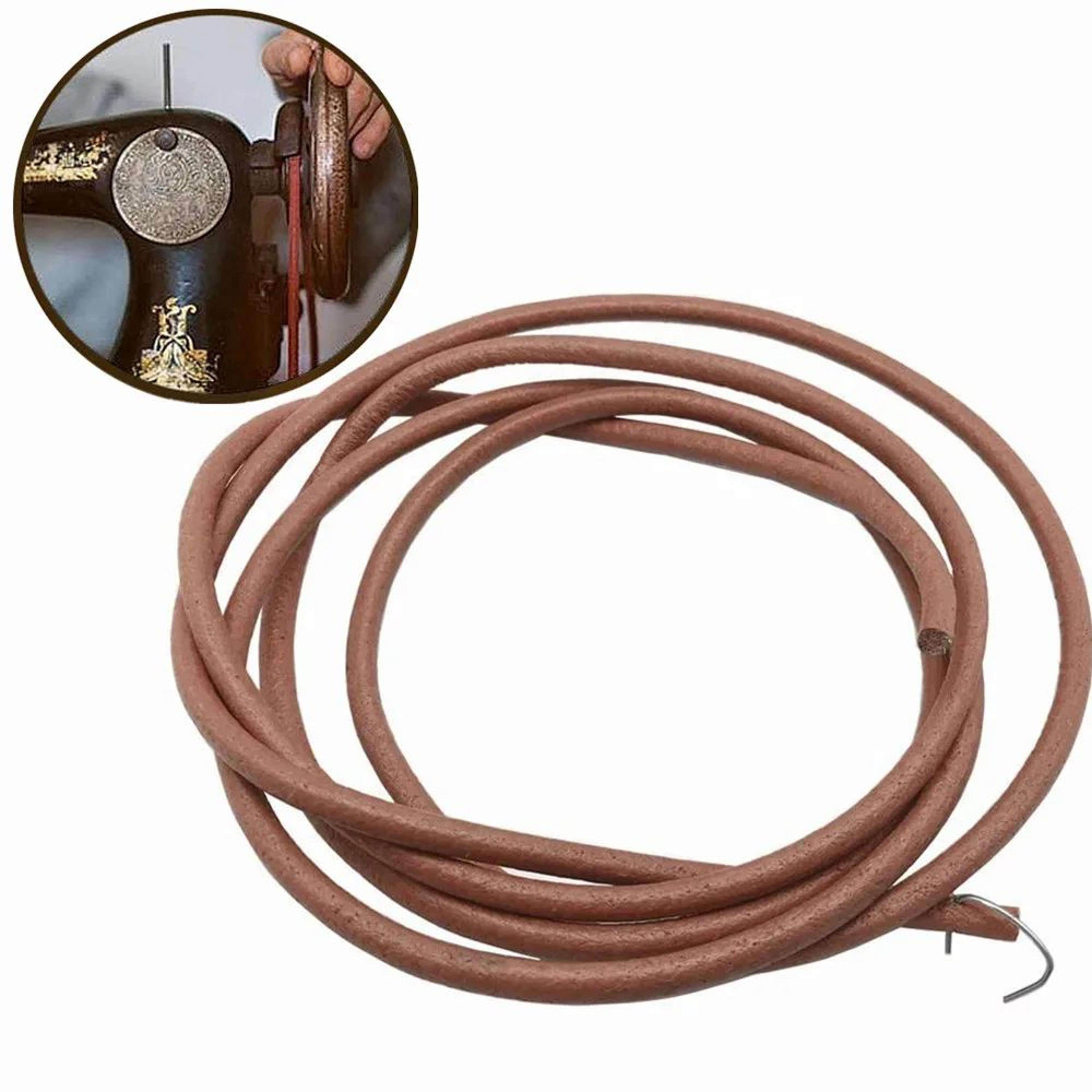 5mm Leather Treadle Sewing Machine Belt With Hook 7