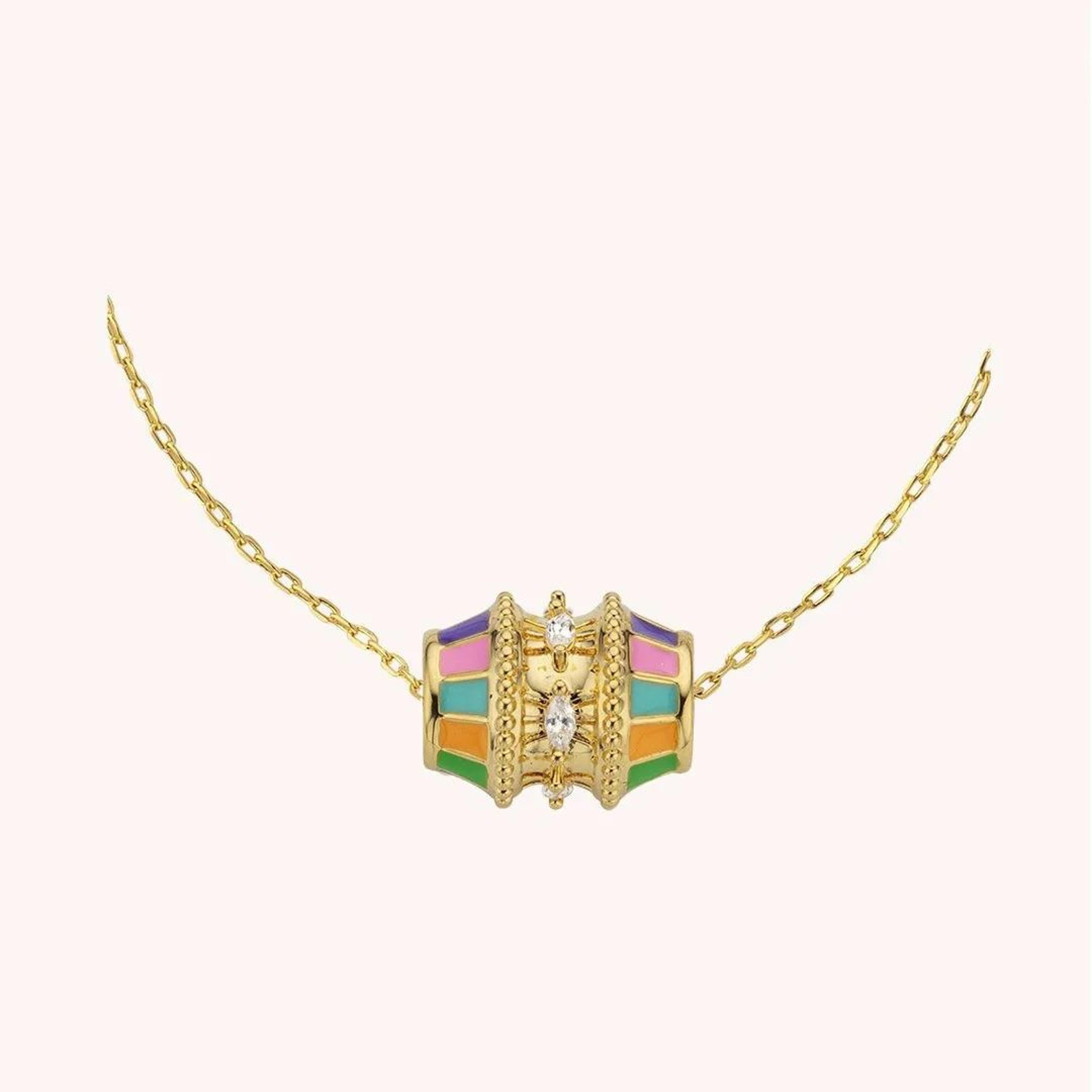 Colorful Tarot Charm Twist Chain Bracelet 8