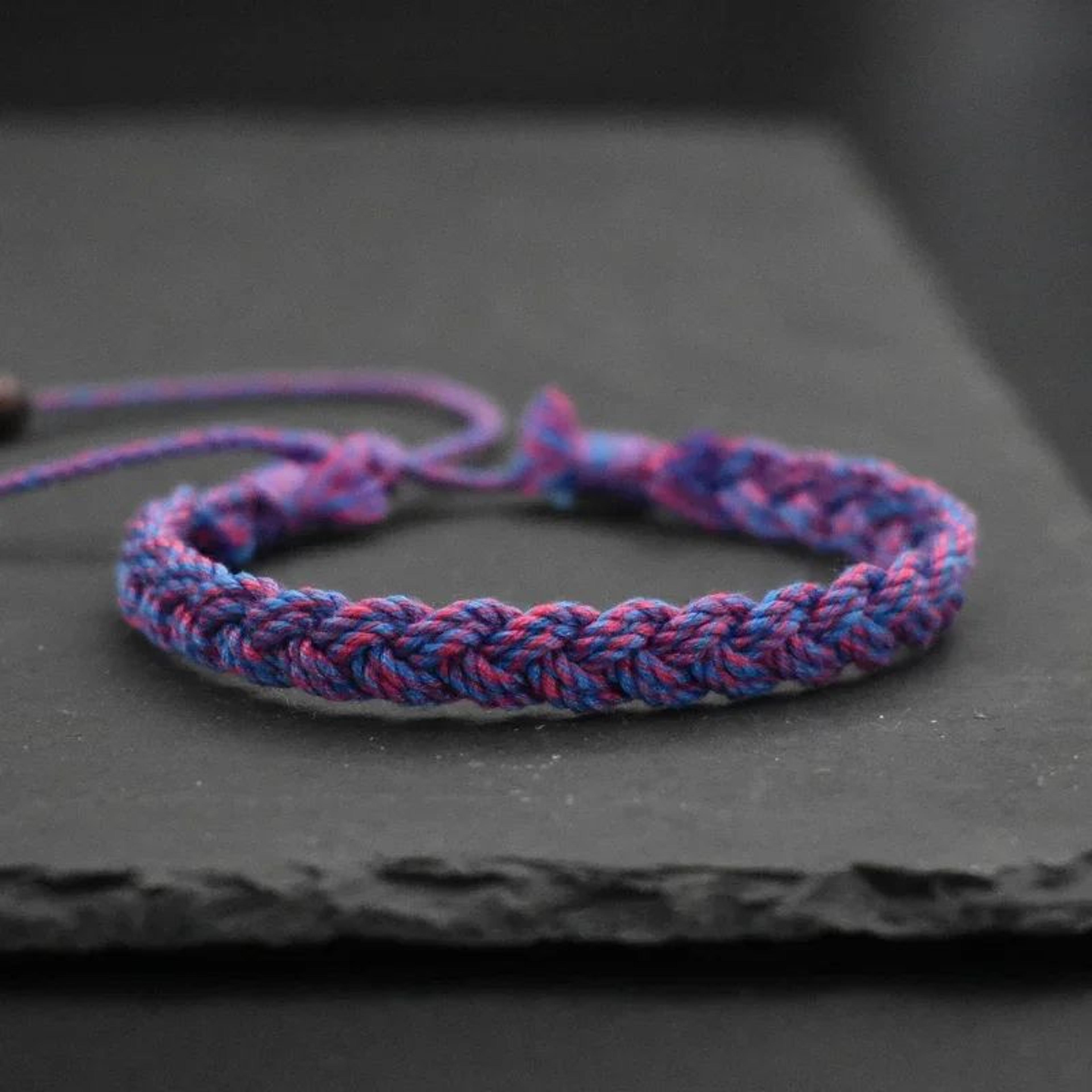 Multicolor Tibetan Lucky Bead Braided Bracelet 1