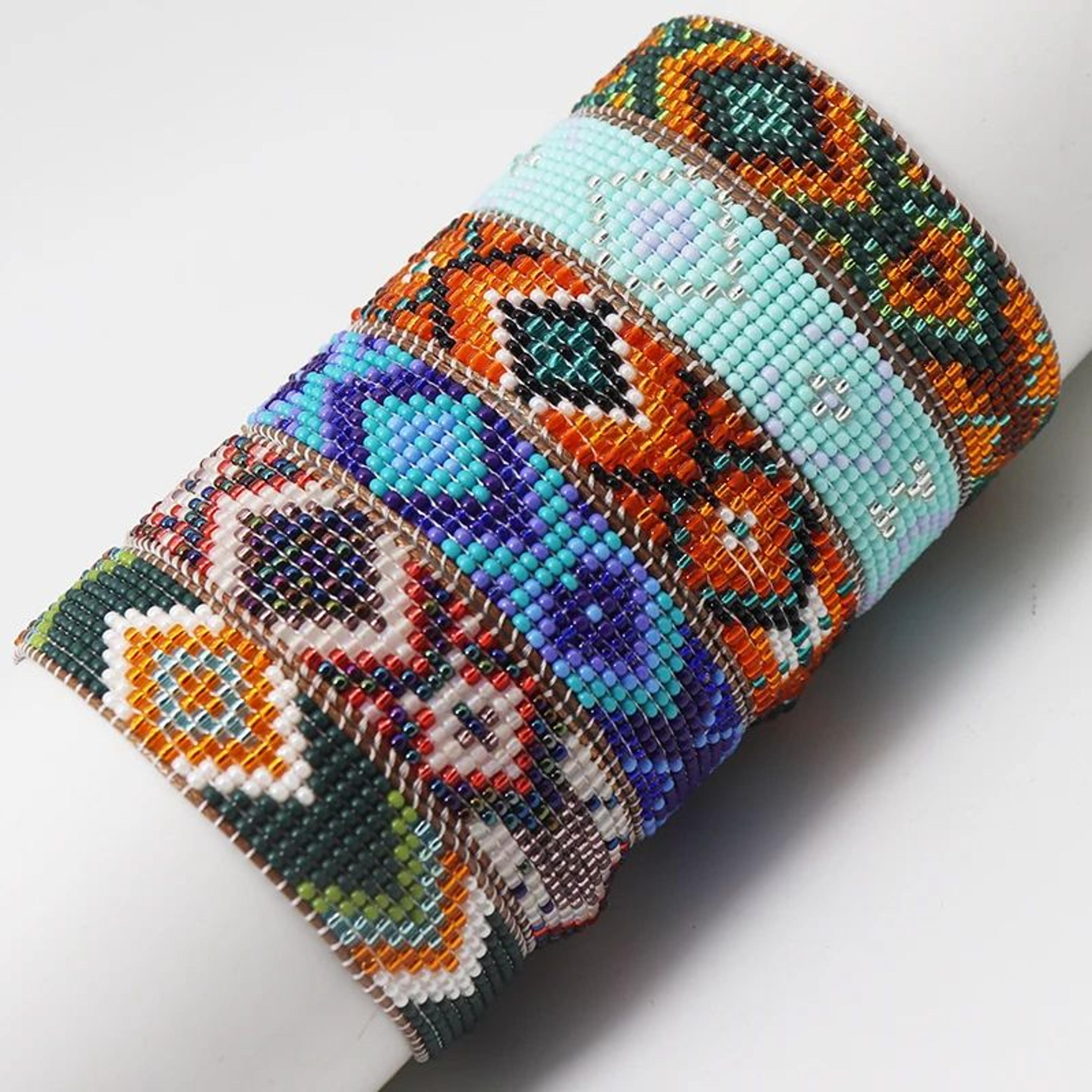Colorful Geometric Miyuki Bead Bracelet 2