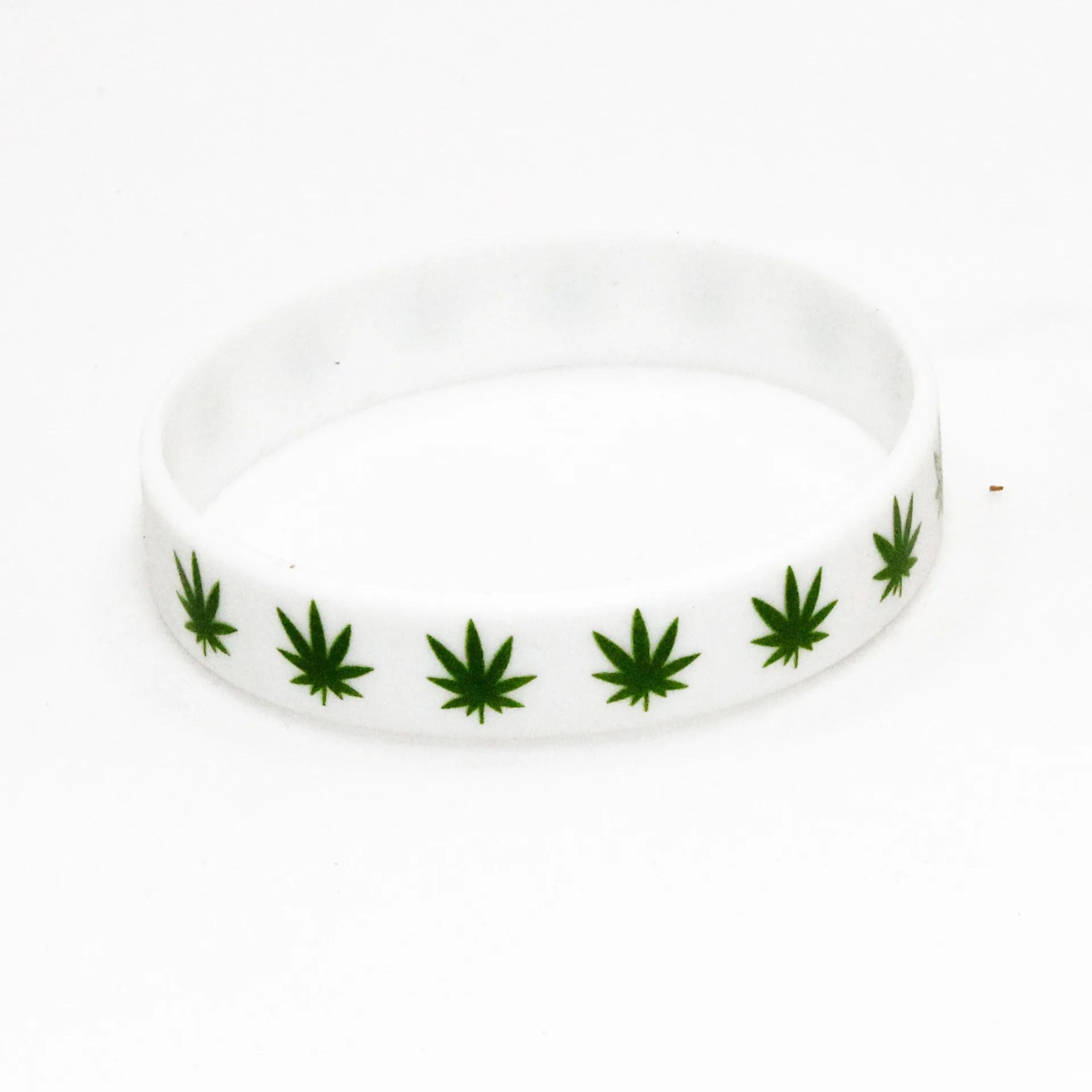 Maple Leaf Silicone Sports Wristband Bracelet 8