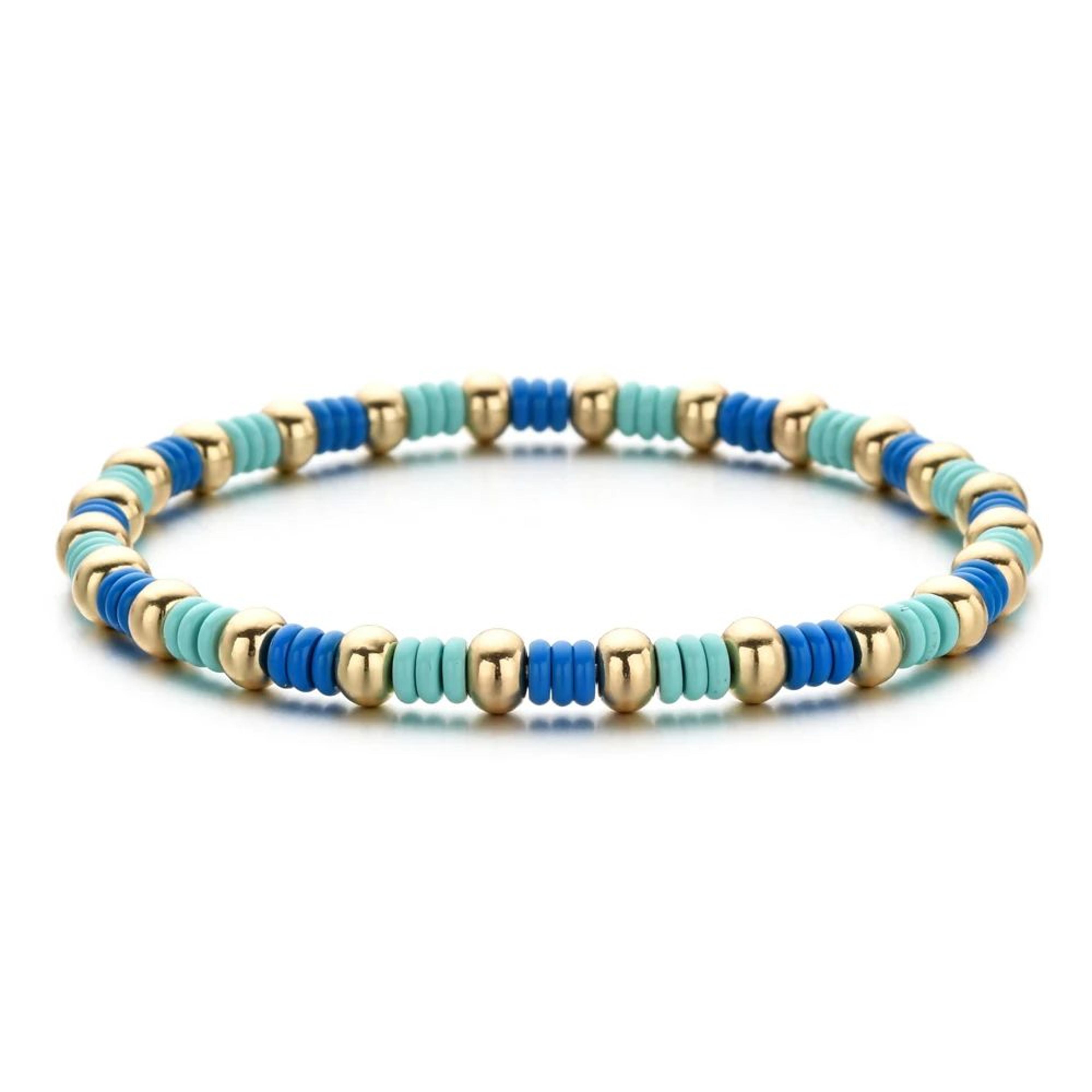 Rainbow Colorful Beaded Friendship Bracelet 11