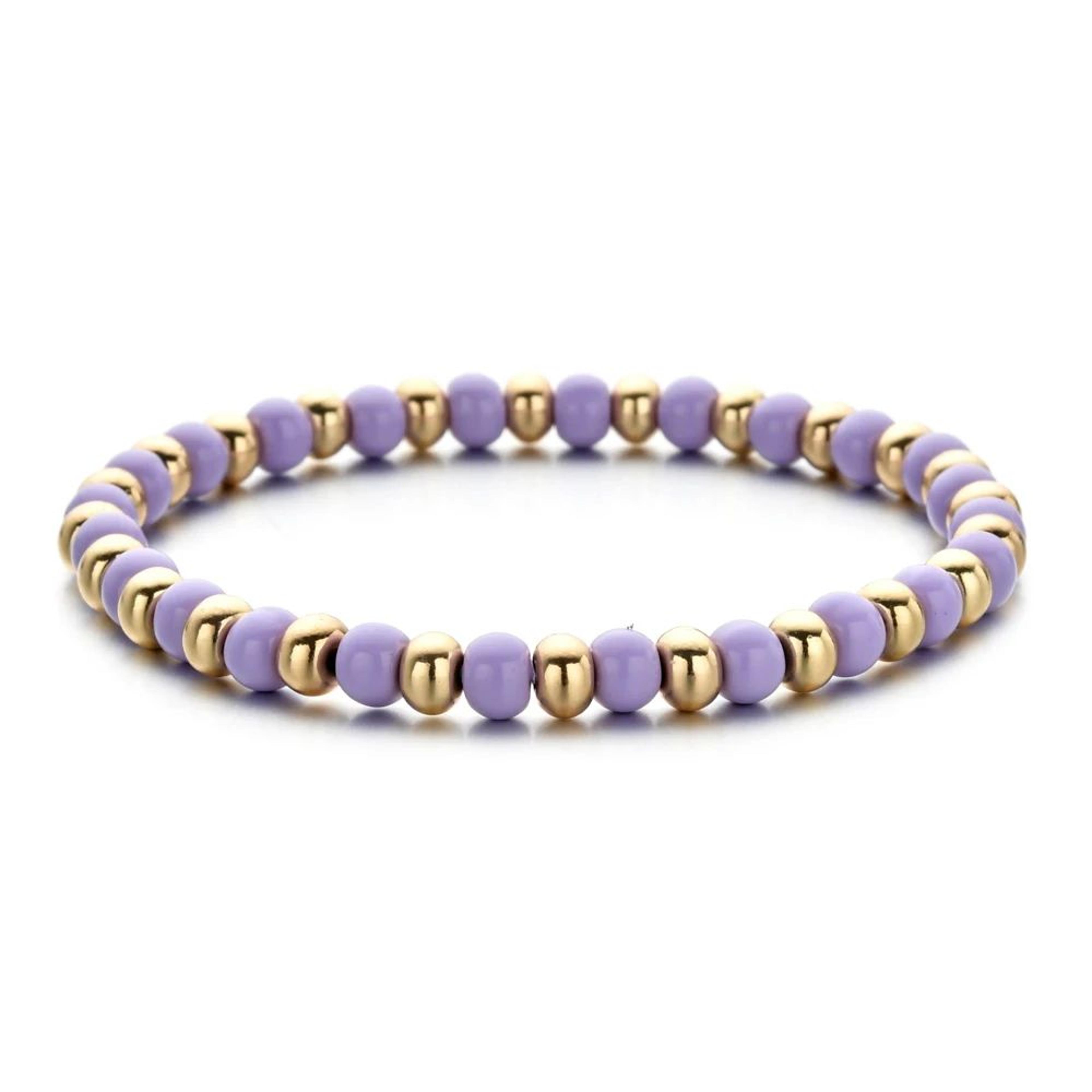Rainbow Colorful Beaded Friendship Bracelet 16