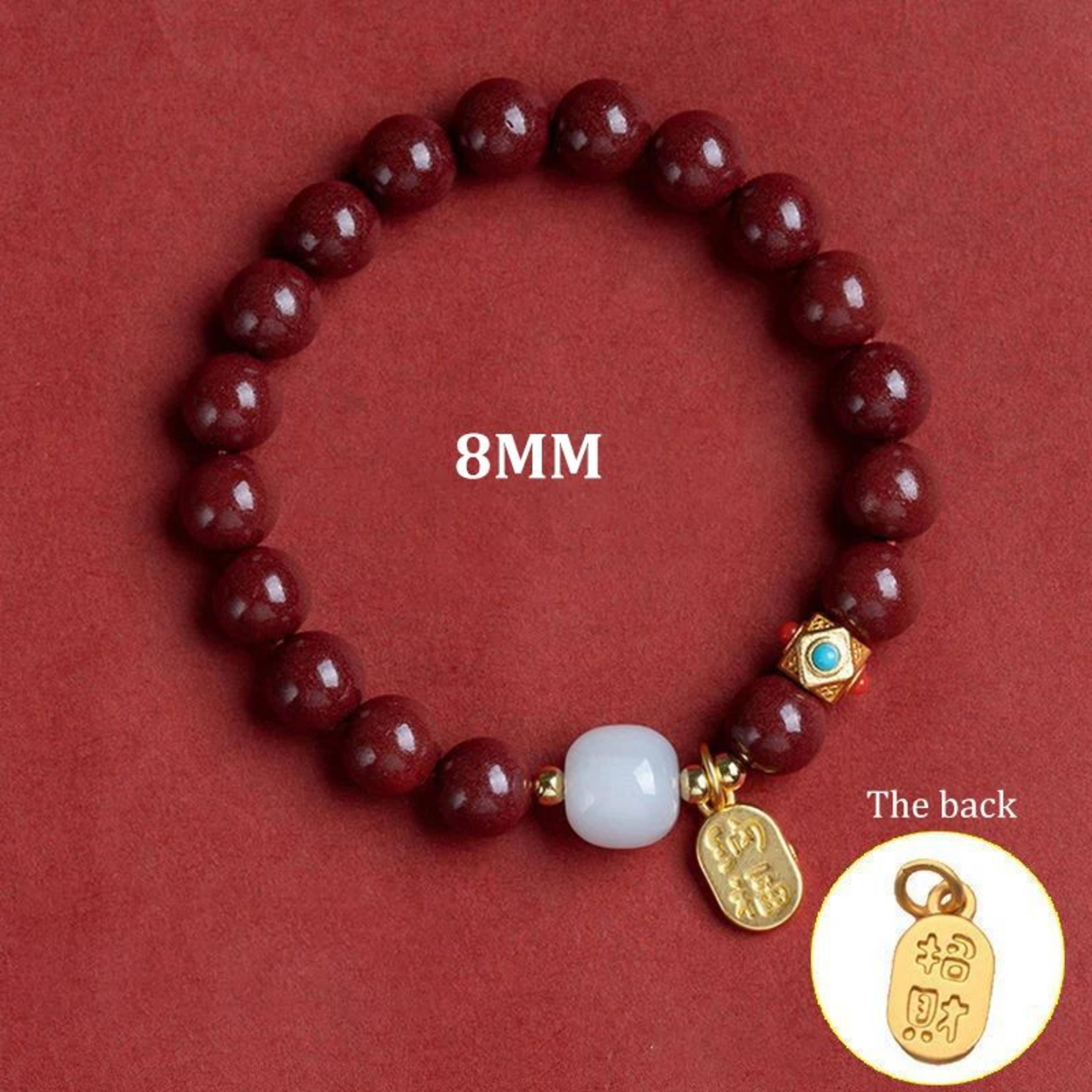 Lucky Wealth Red String Bead Bracelet 6
