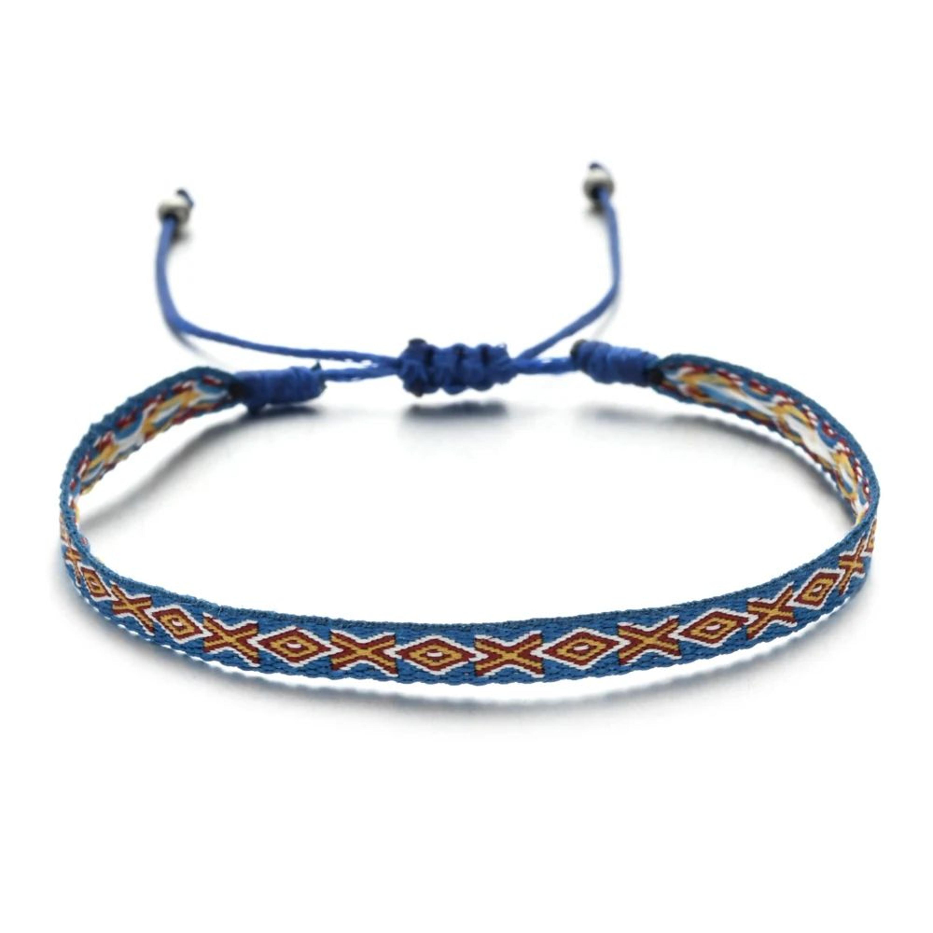 Boho Wayuu Woven Rope Bracelet 19