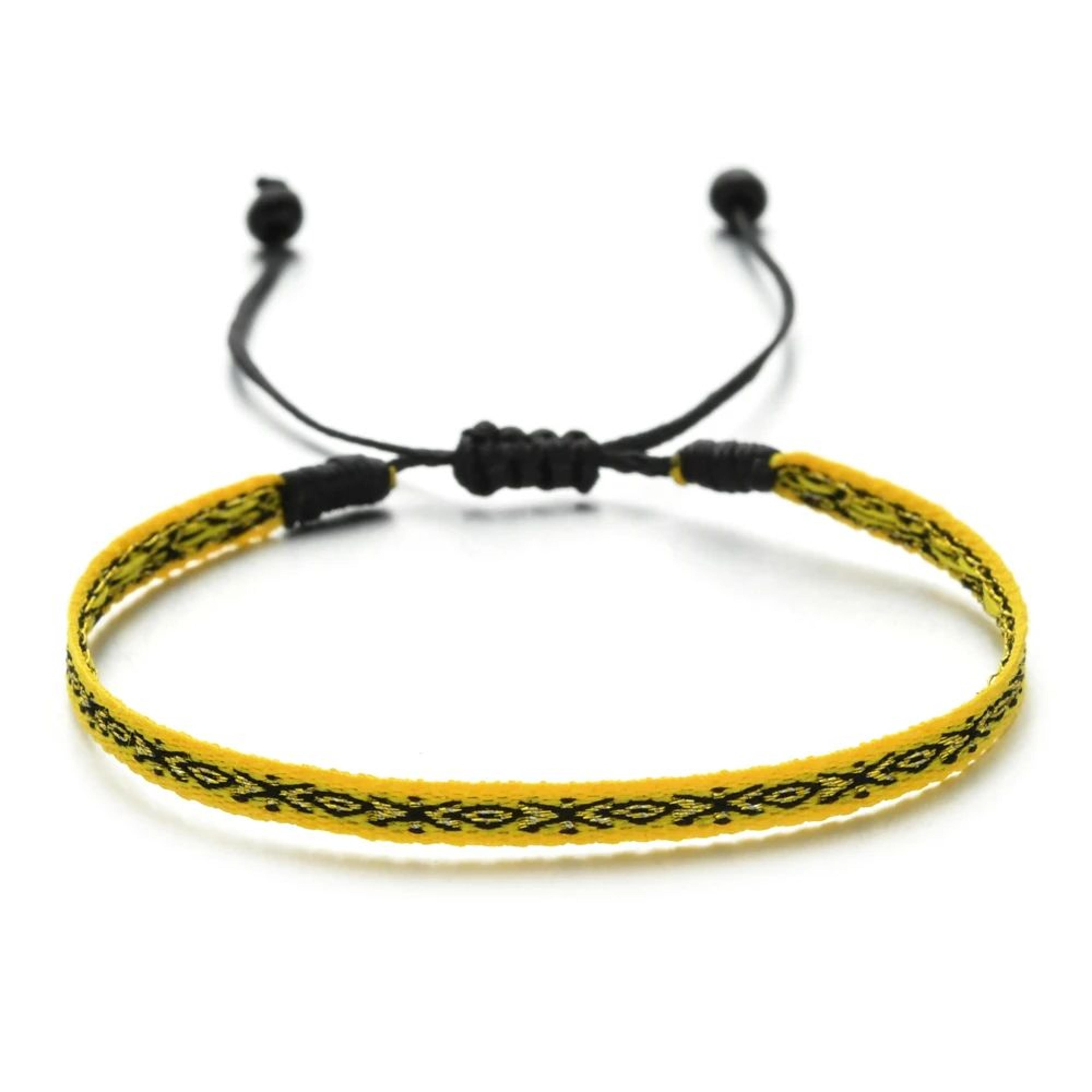 Boho Wayuu Woven Rope Bracelet 9