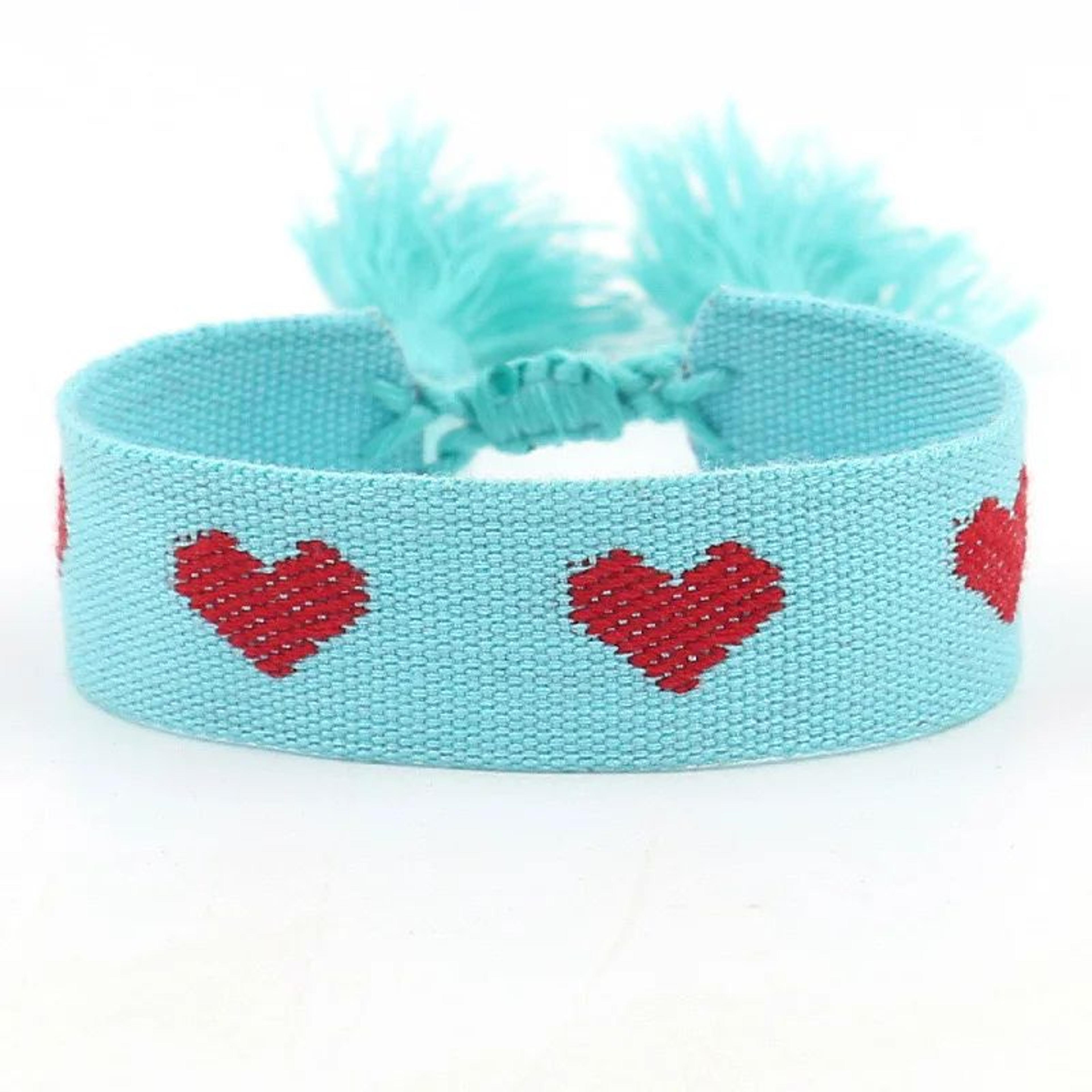 Colorful Boho Tassel Woven Friendship Bracelet 10