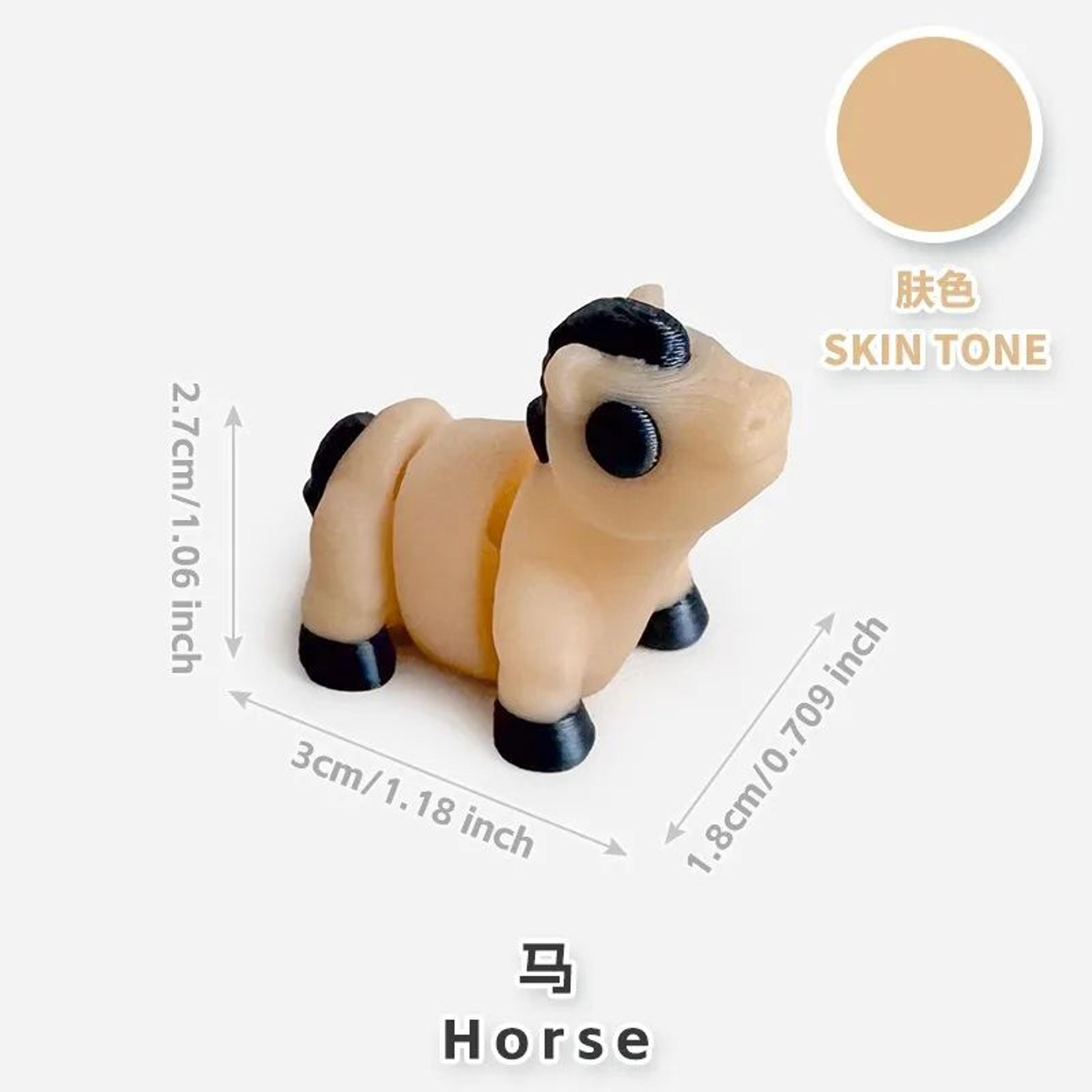 Mini 3D Printed Movable Animal Figures 20