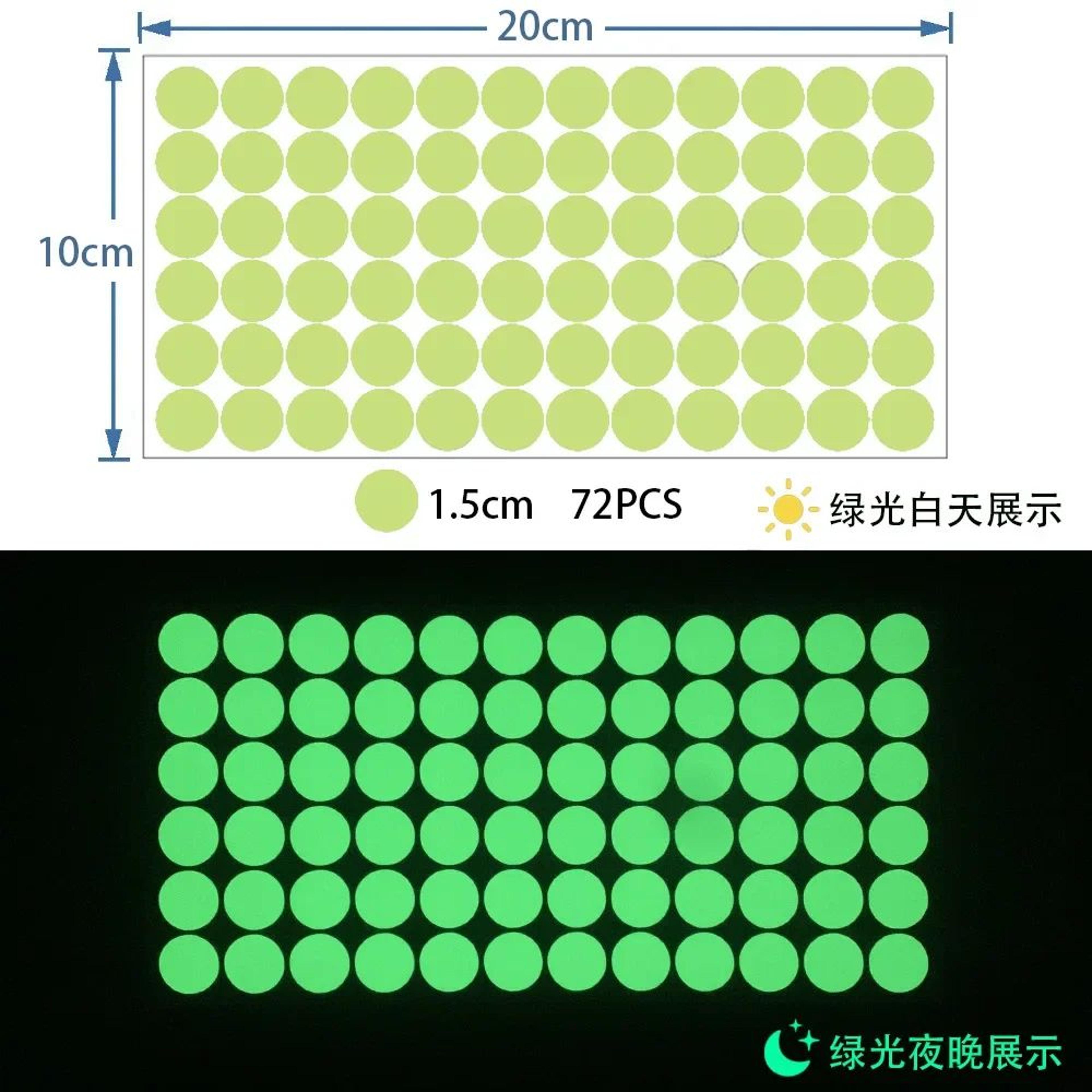 Glow In The Dark Luminous Dot Wall Stickers 6