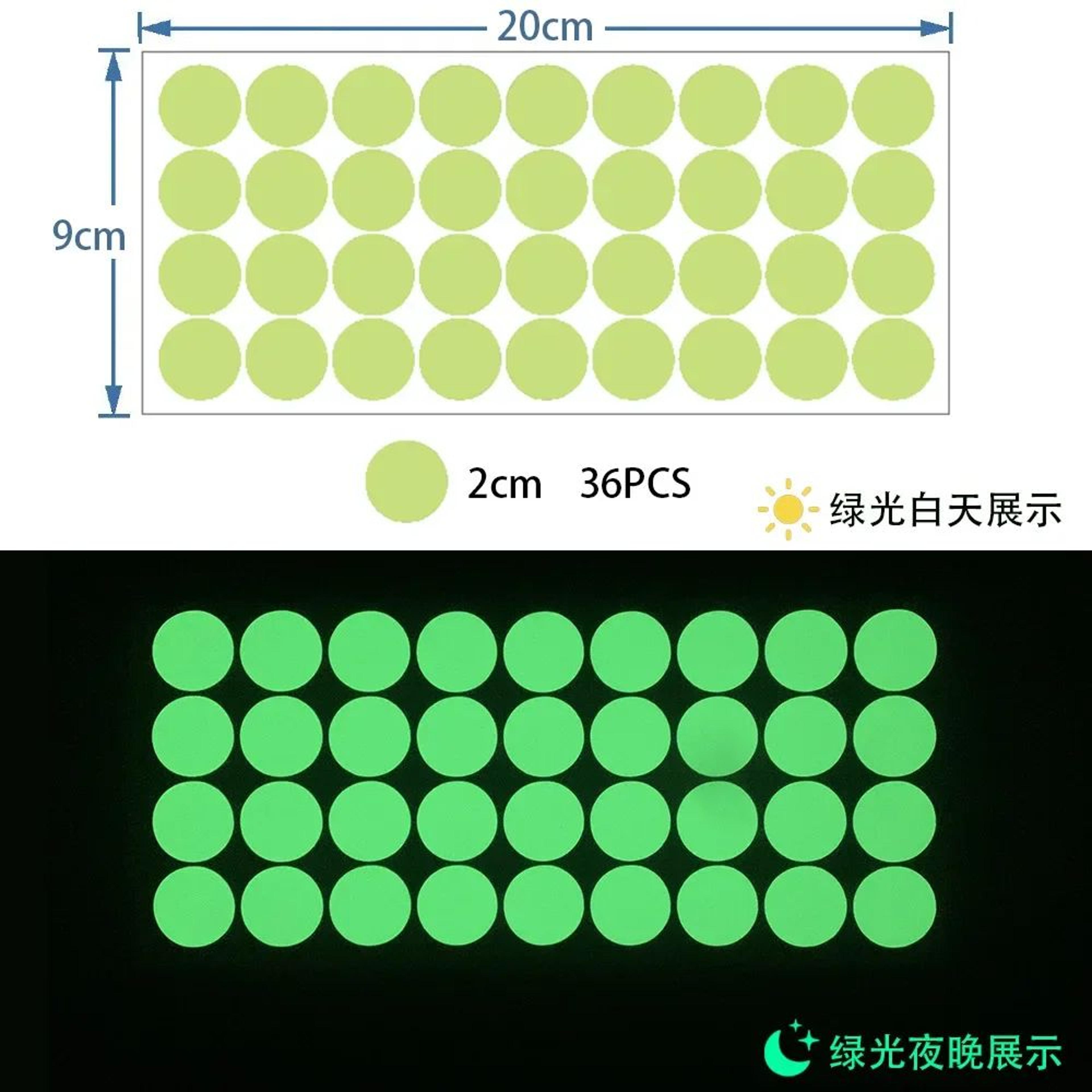 Glow In The Dark Luminous Dot Wall Stickers 8