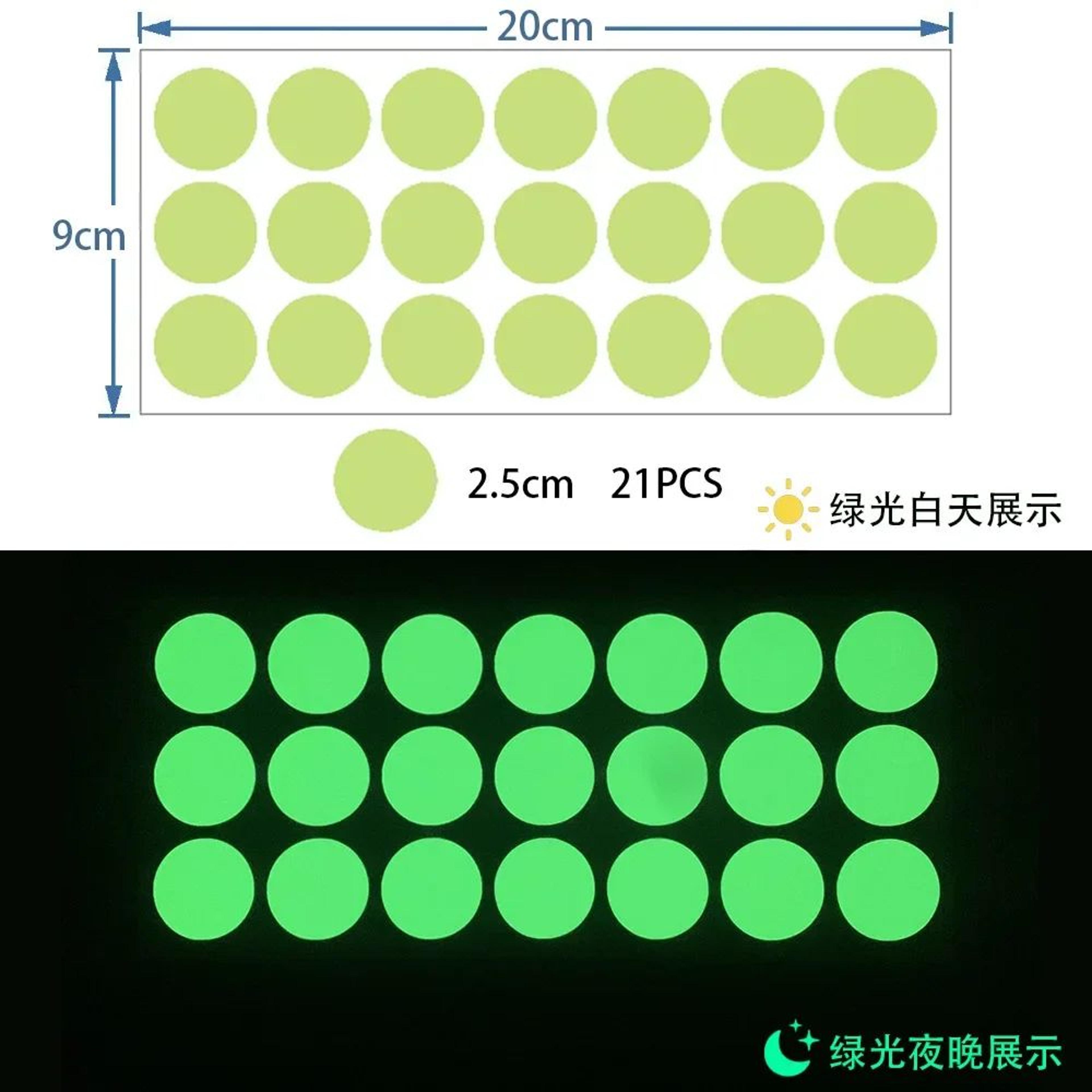 Glow In The Dark Luminous Dot Wall Stickers 10