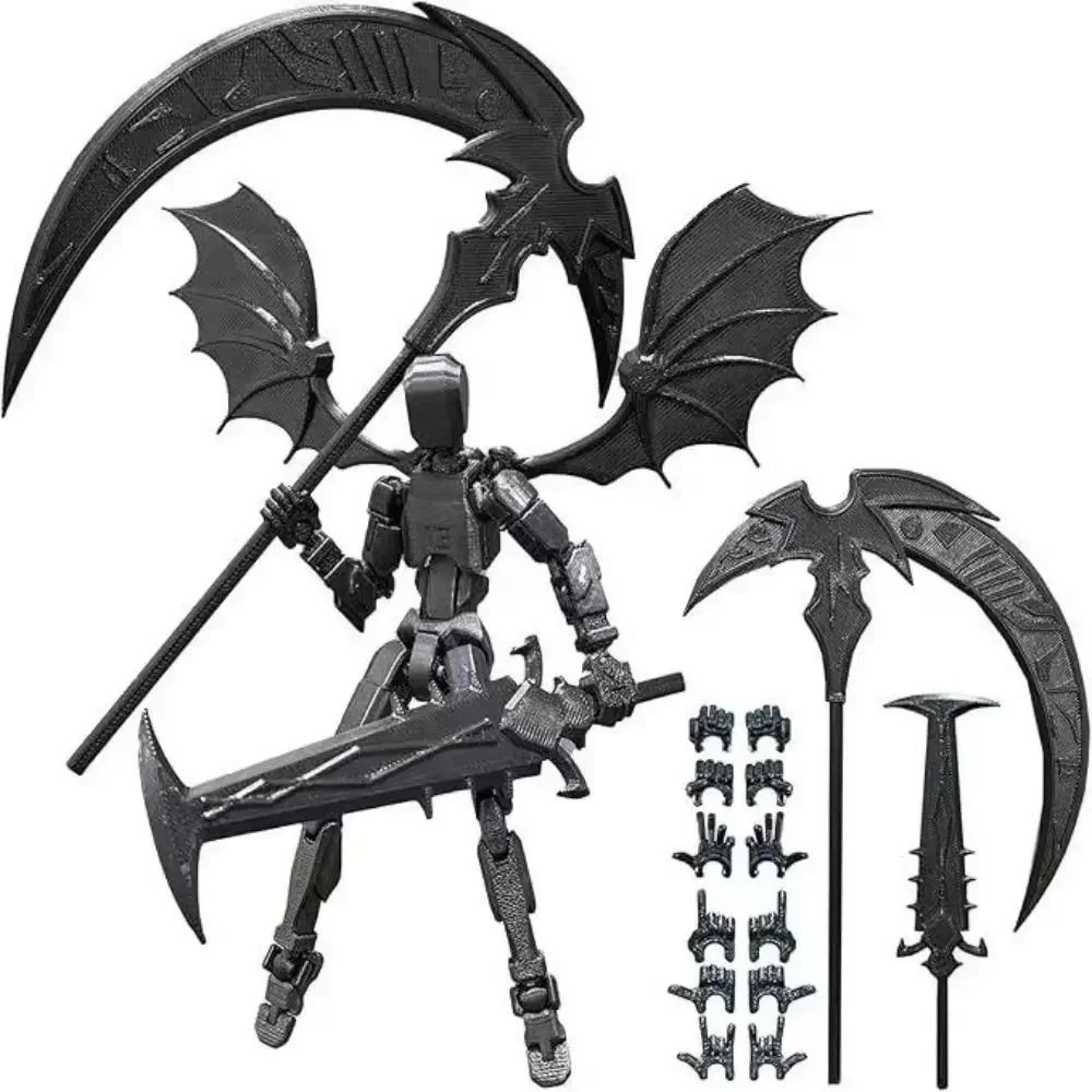 3D Printed Articulated Reaper Robot Figure 5