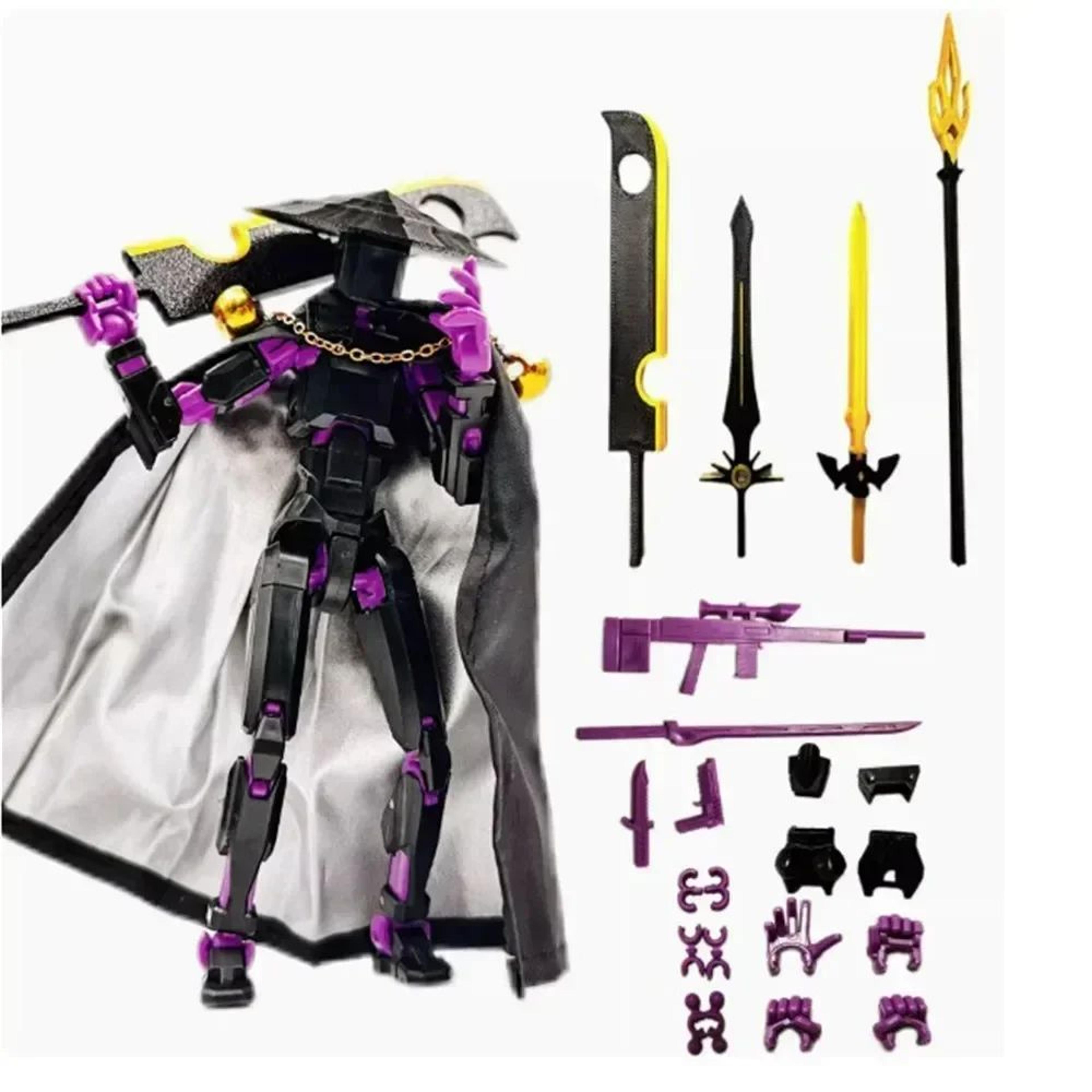 T13 Multi Jointed Swordsman Action Figure 12