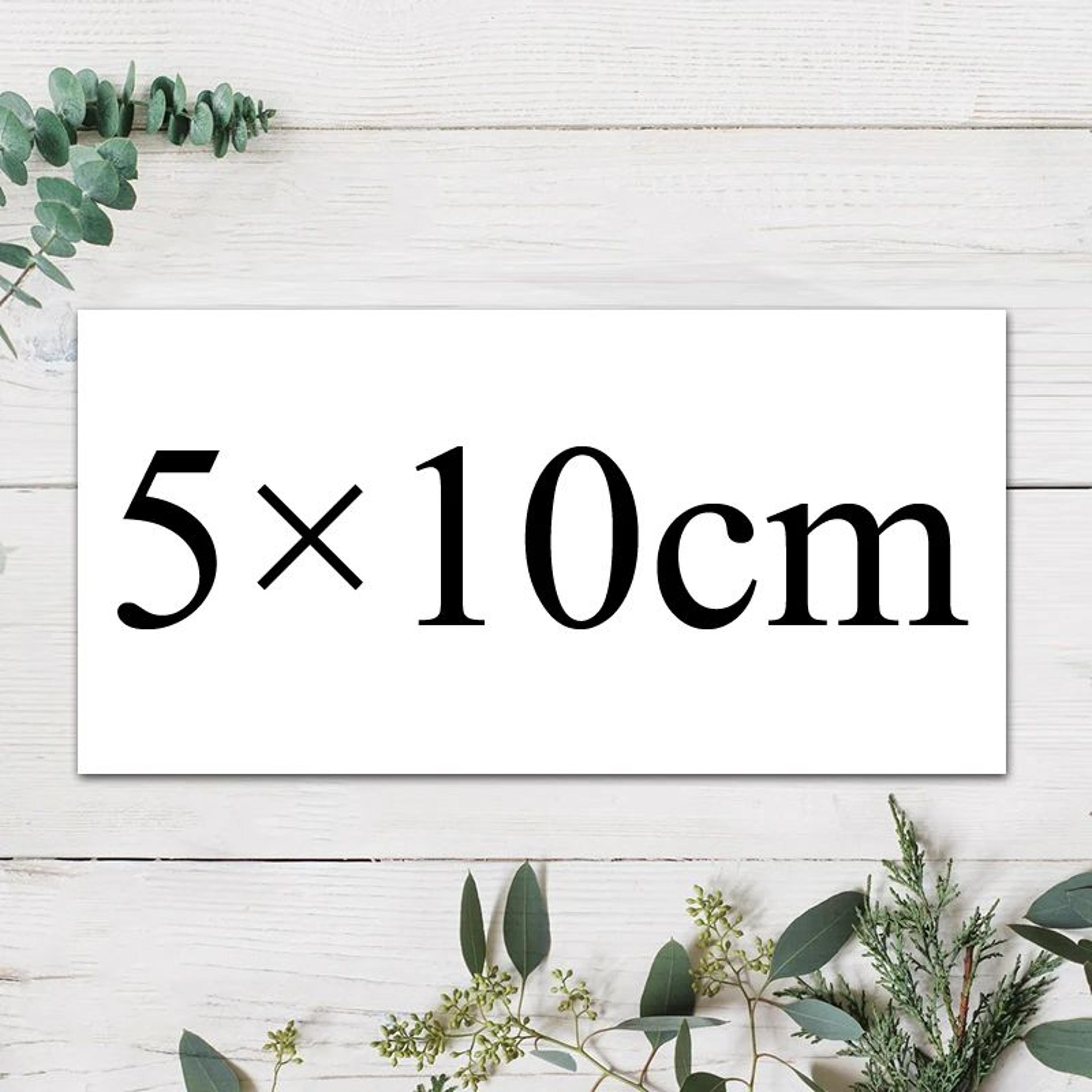 Personalized Rectangle Custom Logo Stickers 9