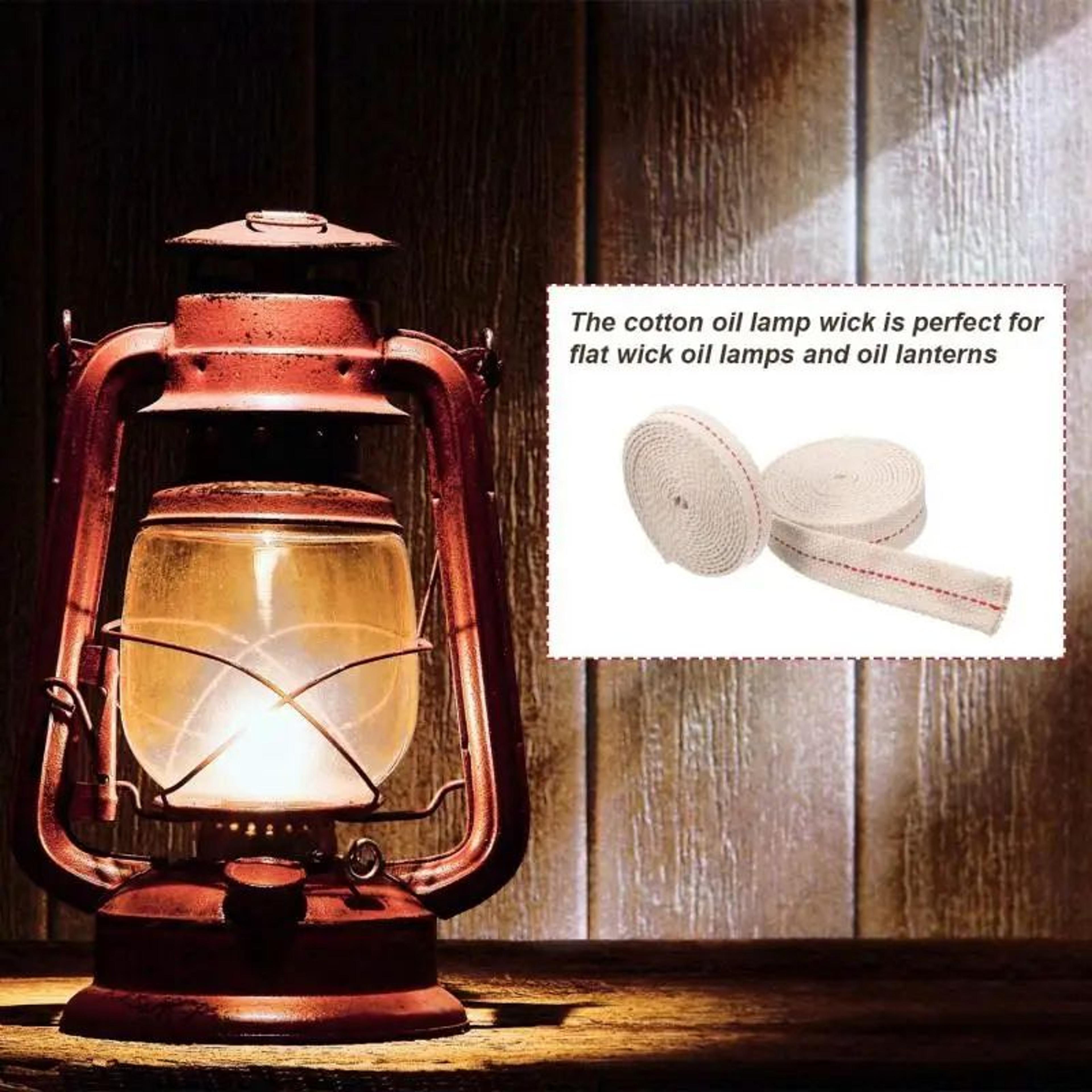 Braided Flat Cotton Oil Lamp Wick 2