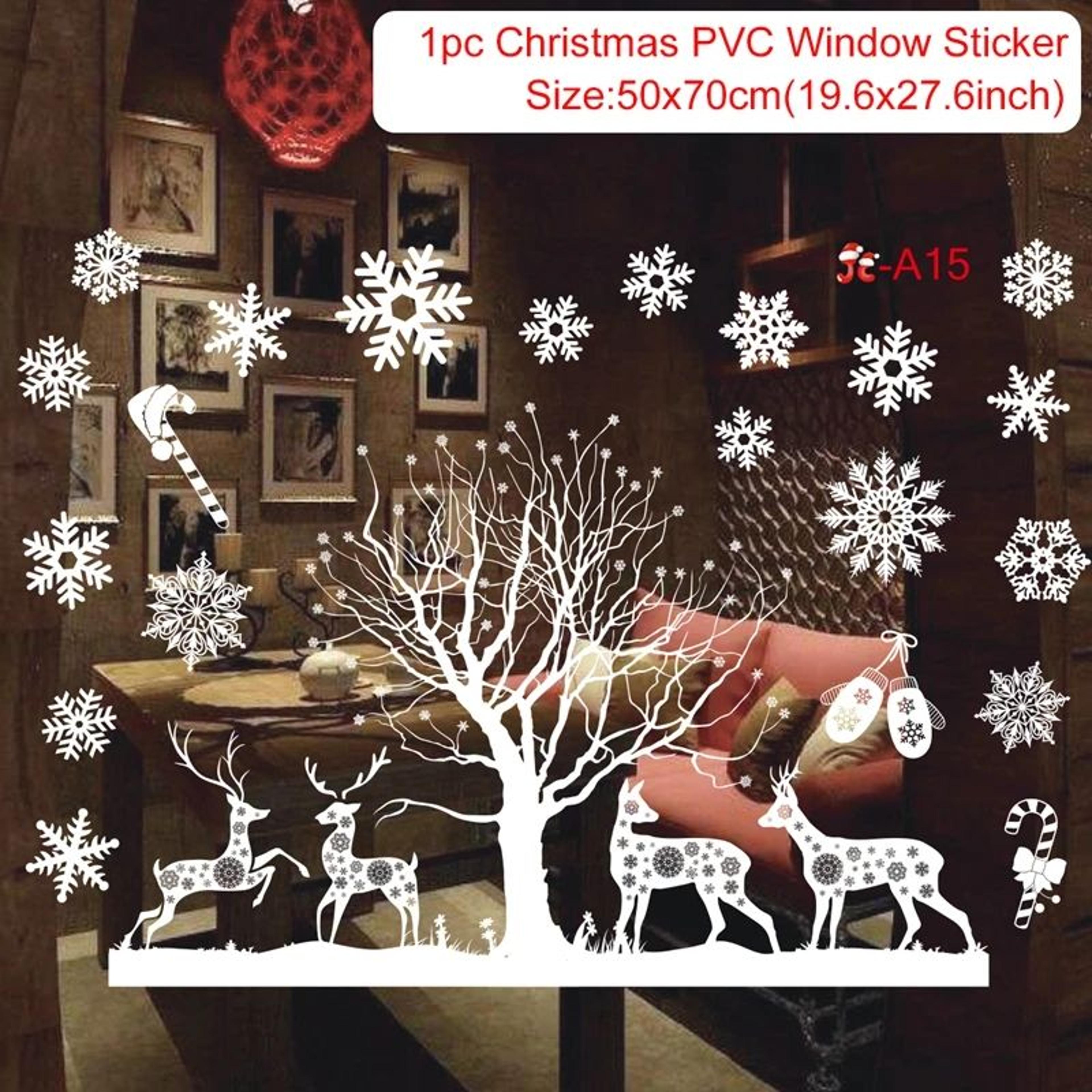 Merry Christmas Festive Window And Wall Stickers 13
