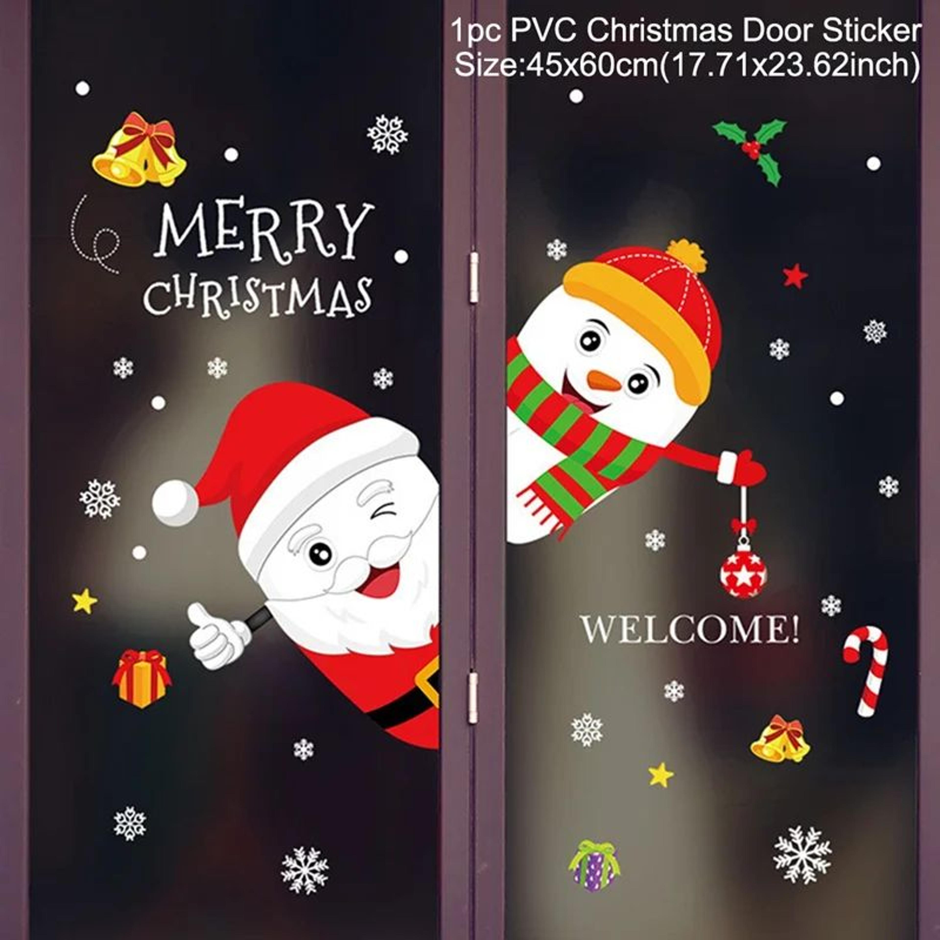 Merry Christmas Festive Window And Wall Stickers 2